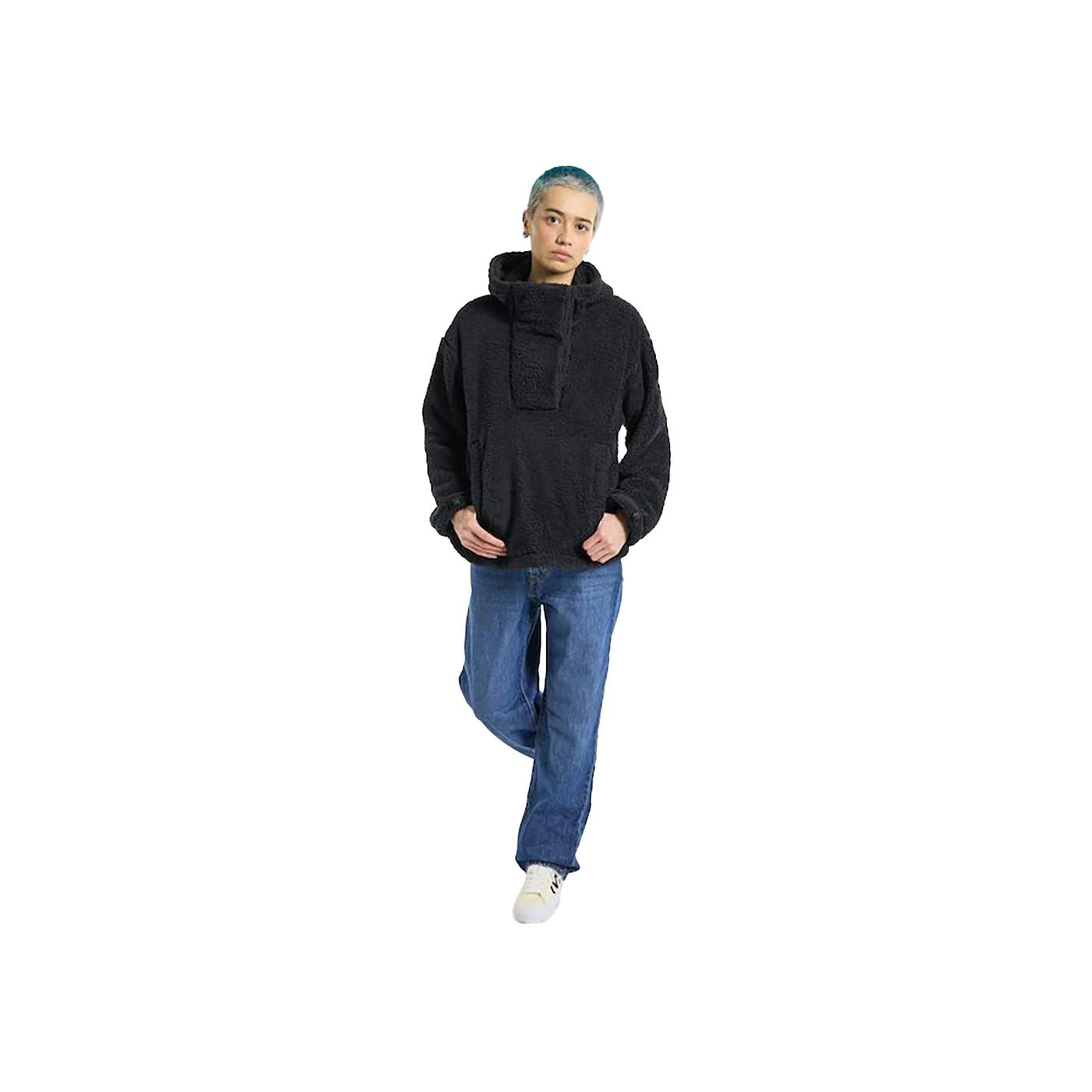 Burton Womens Lemma Fleece Pullover Kadın Siyah Sweat