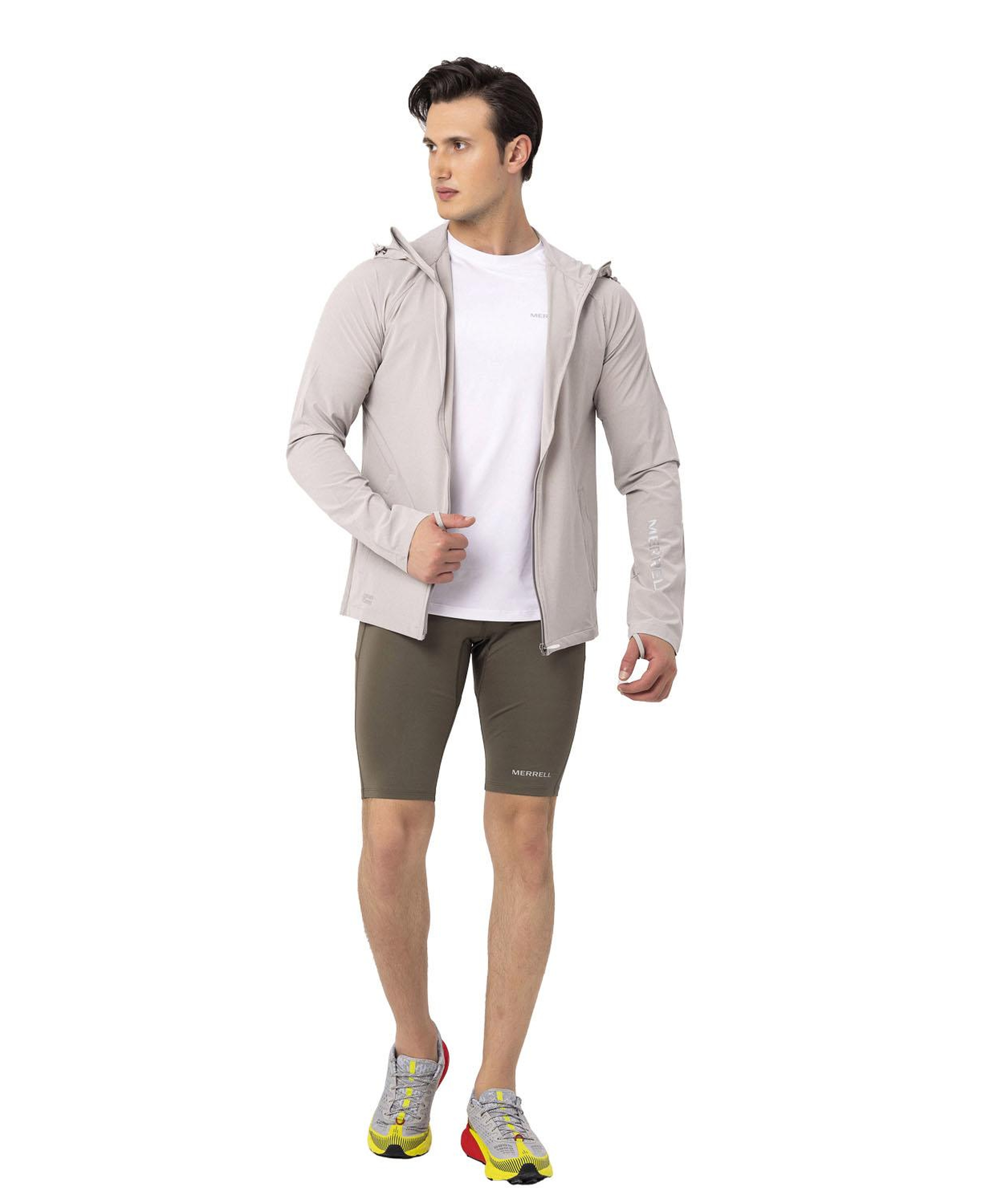 Merrell Just Erkek Bej Koşu Ceketi