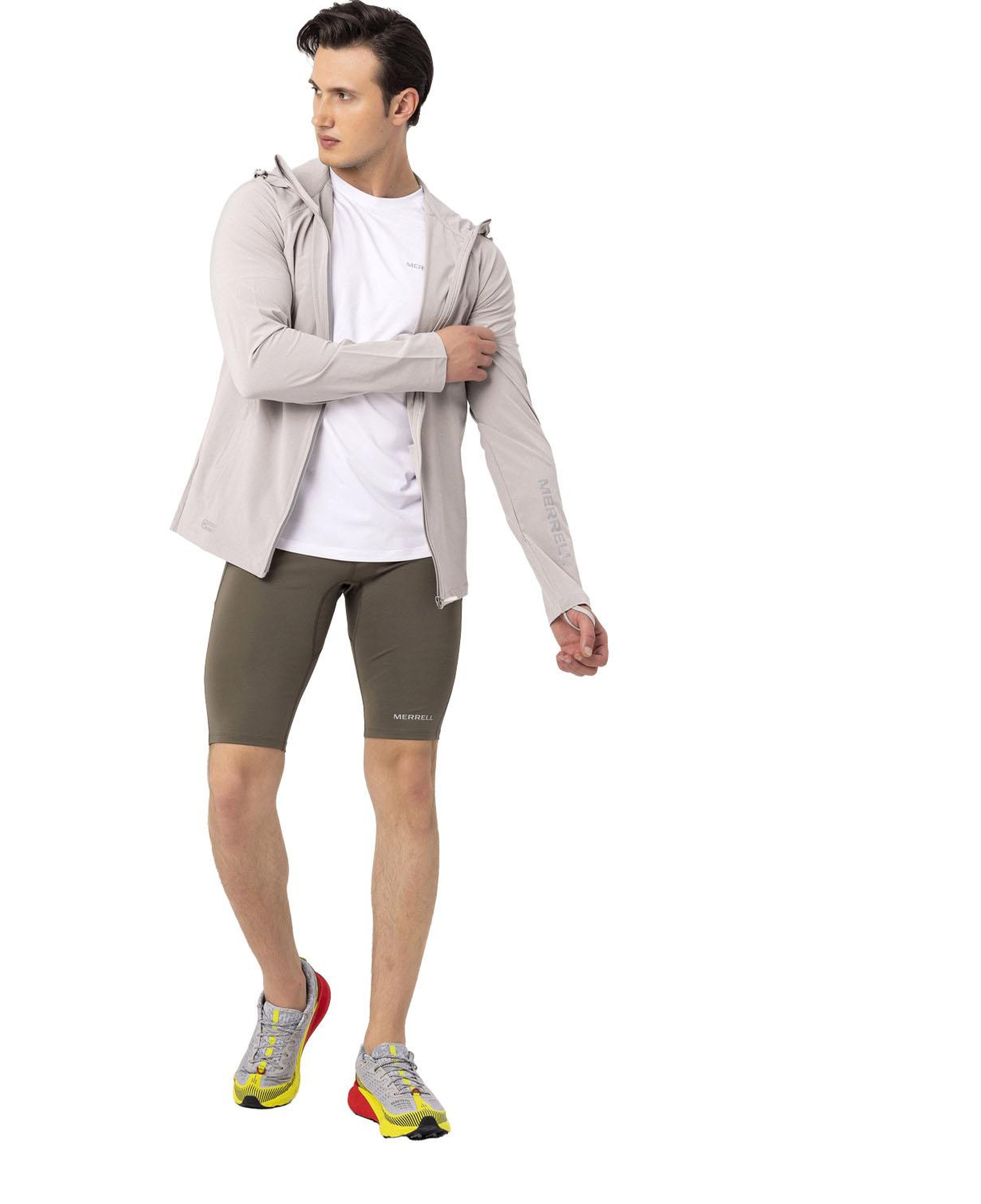 Merrell Just Erkek Bej Koşu Ceketi