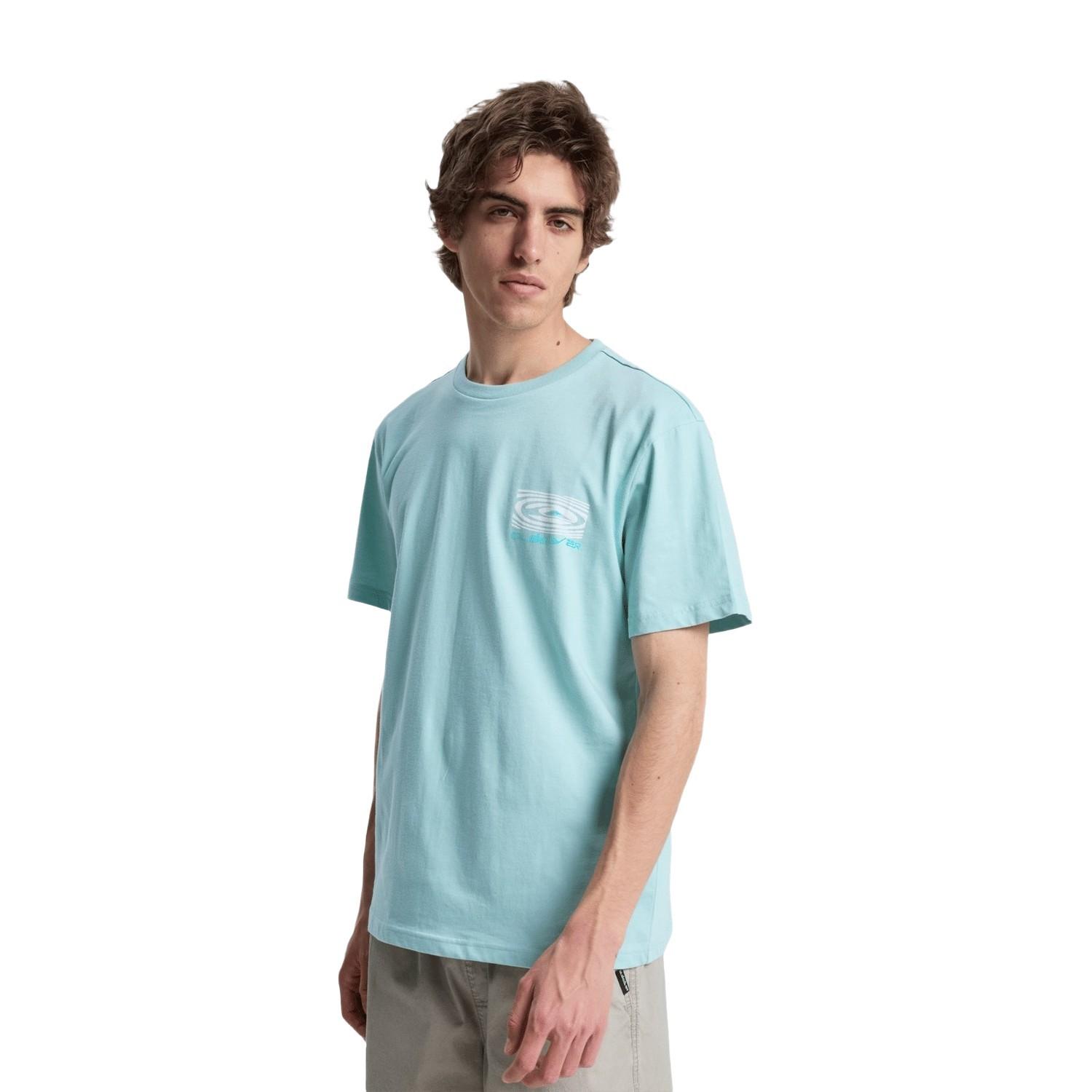 Quiksilver Ripples Erkek Mavi Tişört
