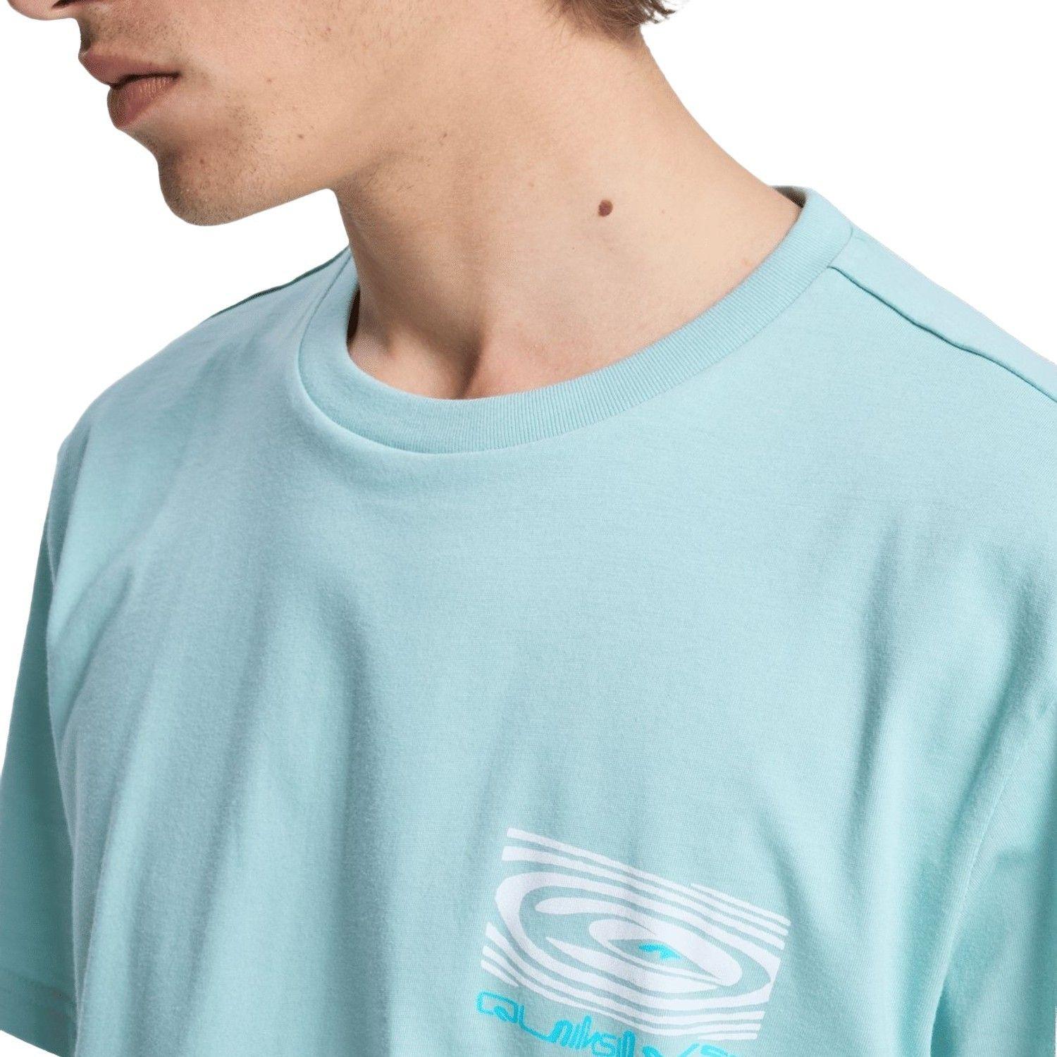 Quiksilver Ripples Erkek Mavi Tişört