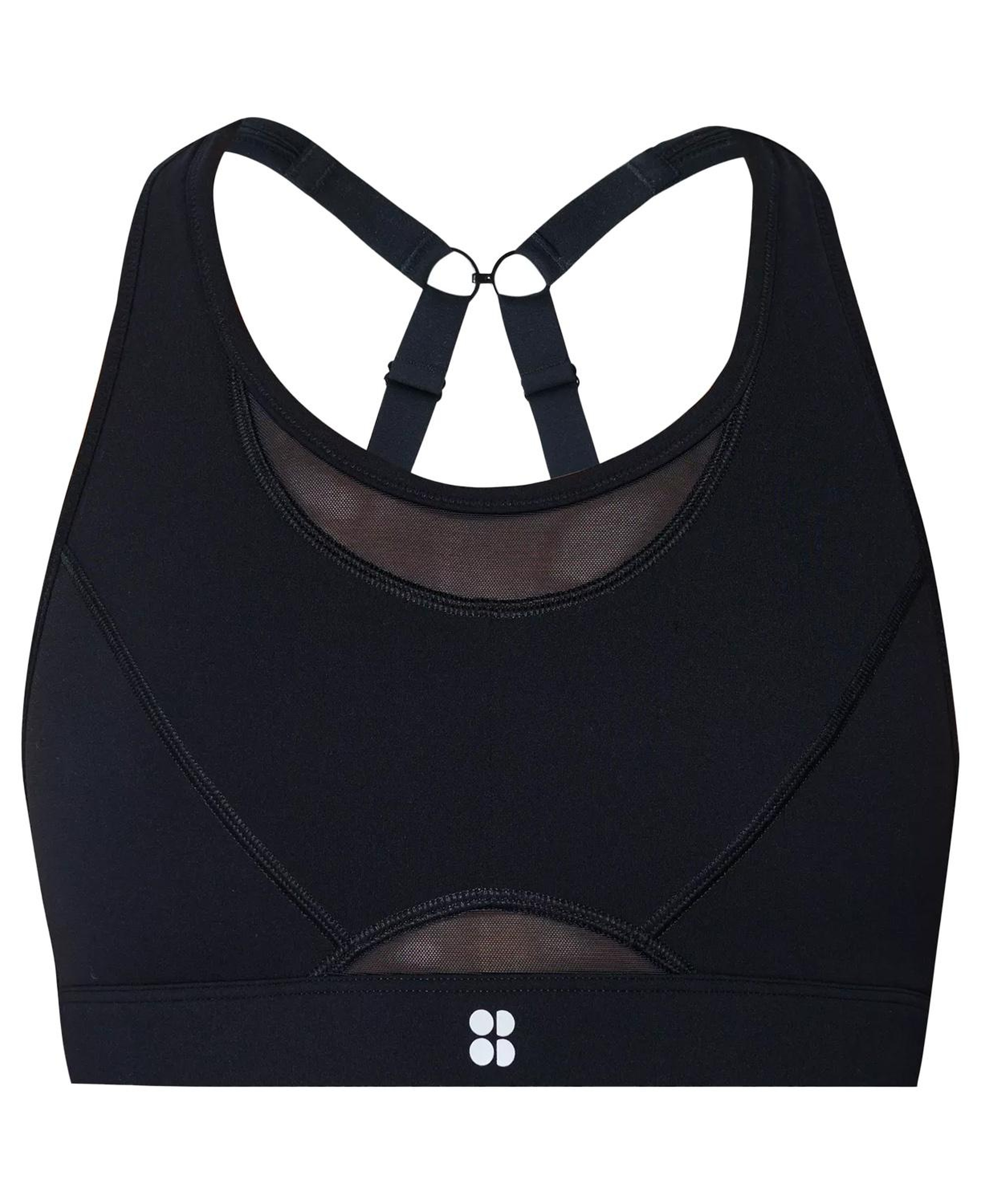 Sweaty Betty Power Icon Running Bra Kadın Siyah Koşu Bra
