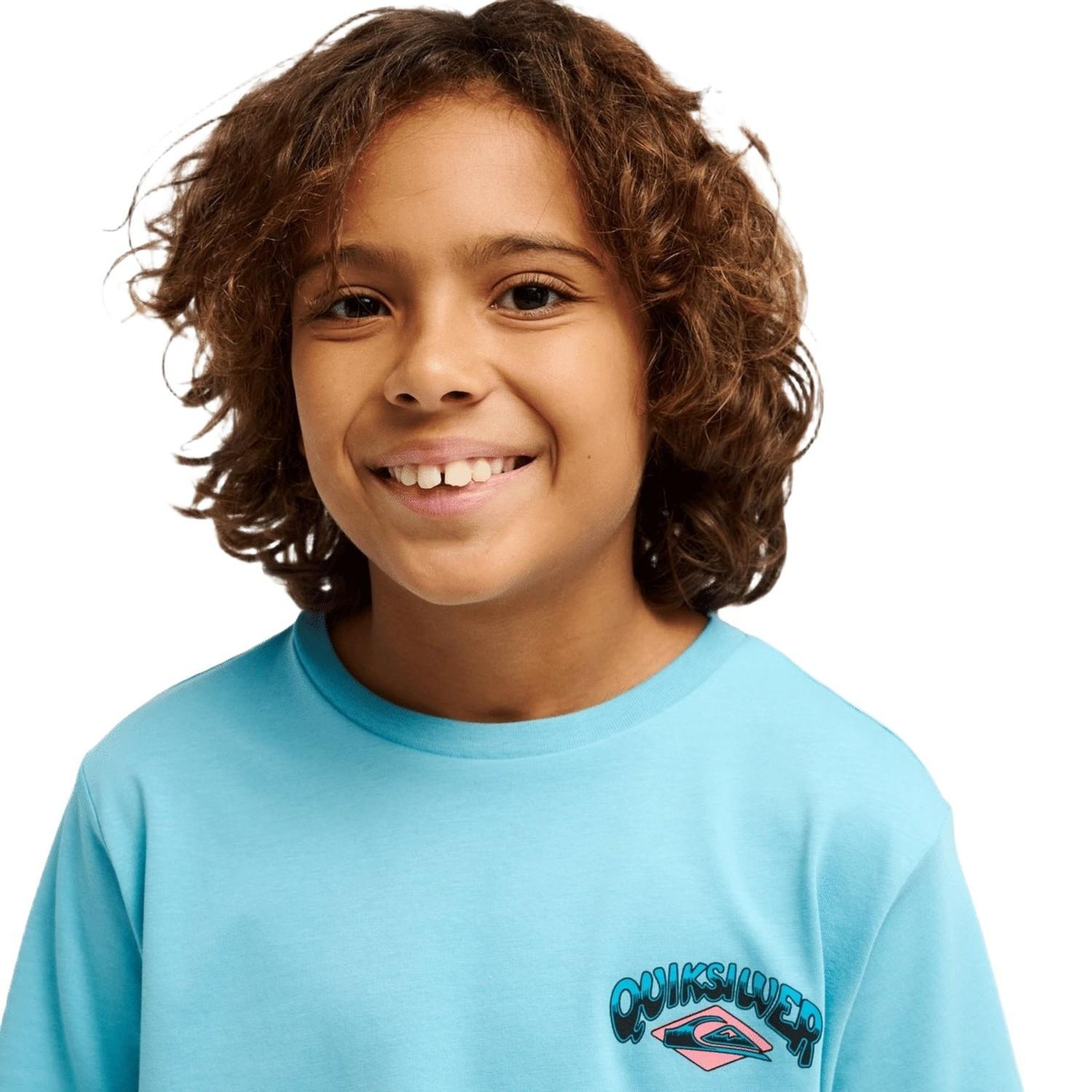 Quiksilver Palm Horizon Erkek Çocuk Mavi Tişört