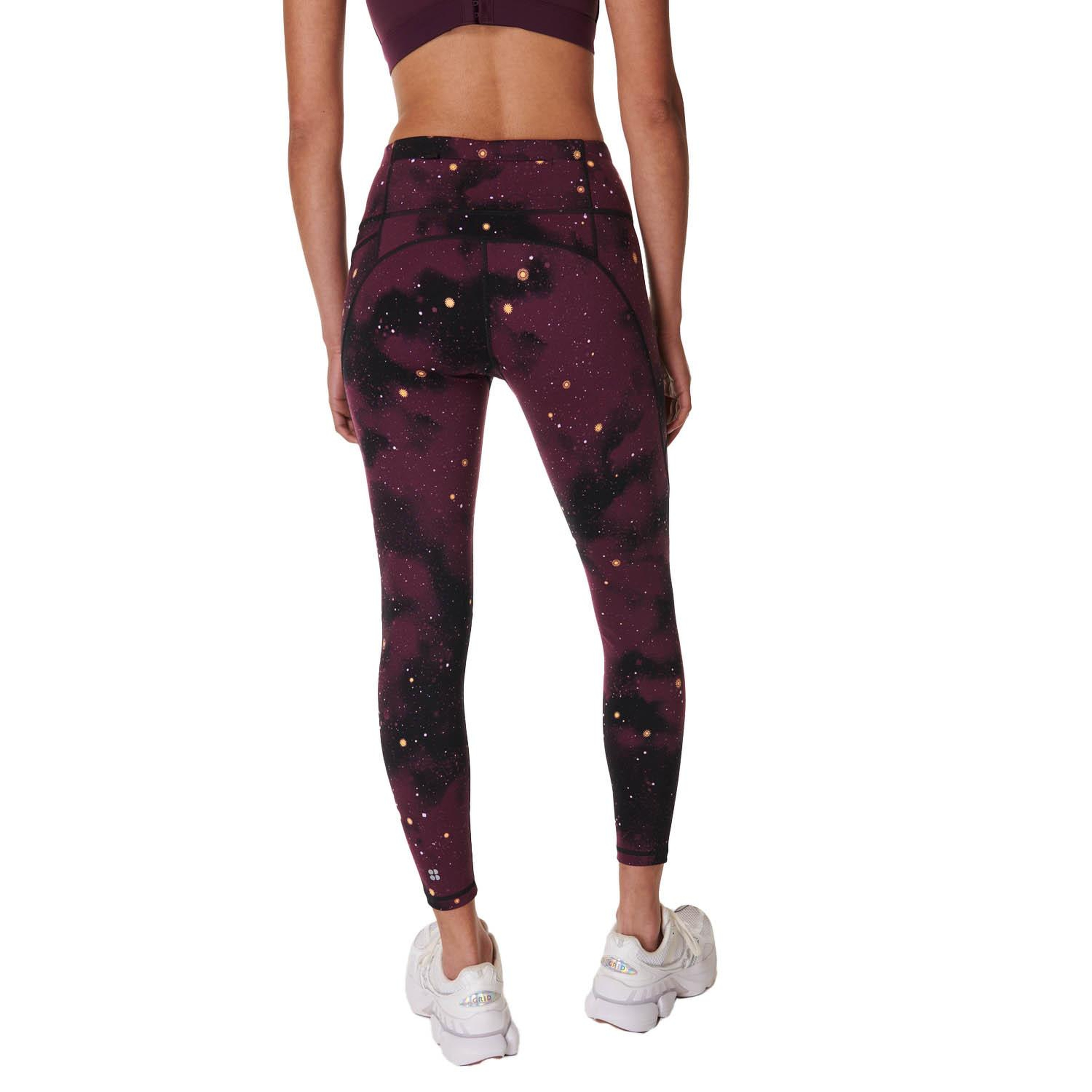 Sweaty Betty Power 78 Workout Leggings Kadın Mor Fitness Tayt