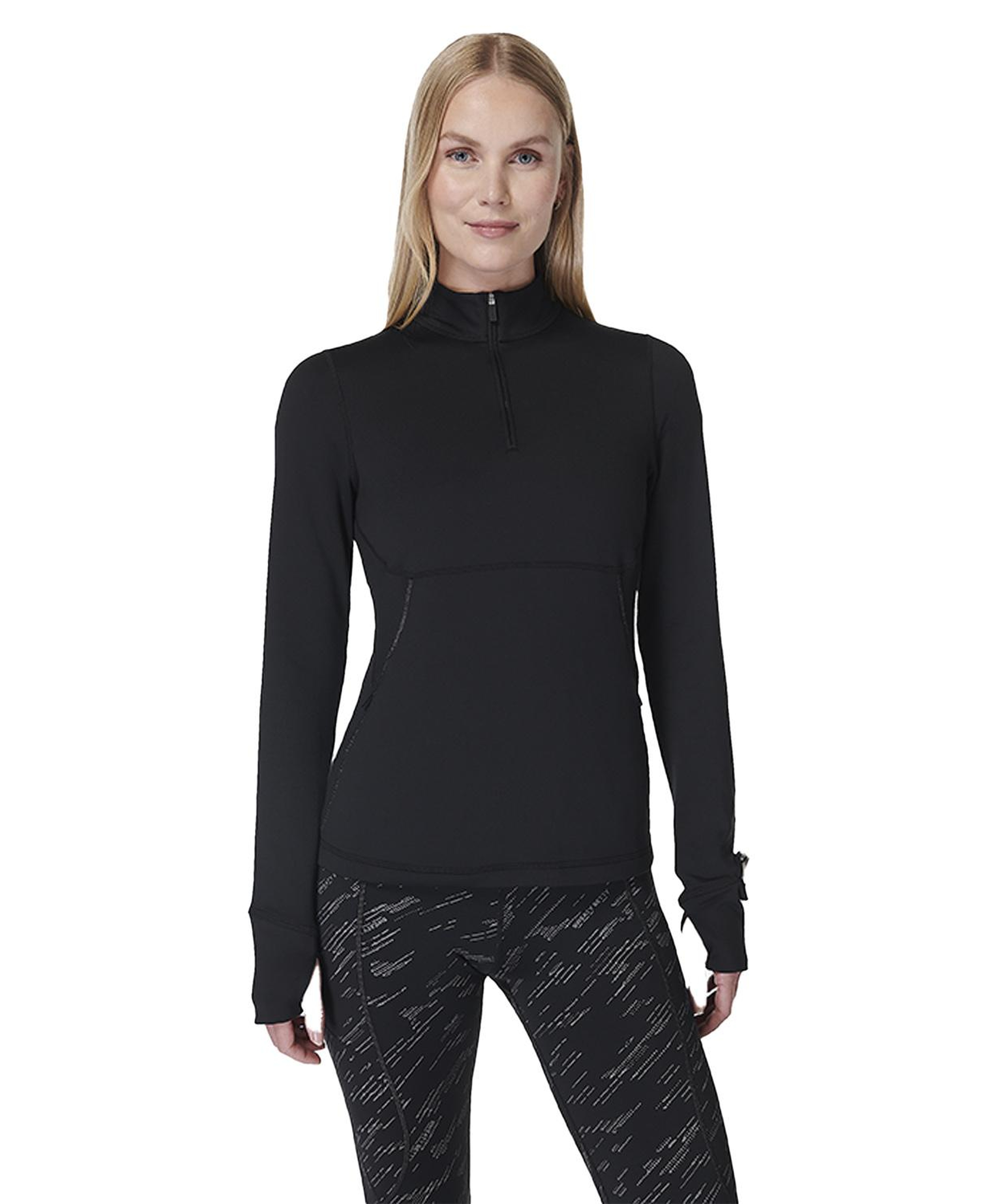 Sweaty Betty Therma Boost Running Half Zip Kadın Sweatshirt
