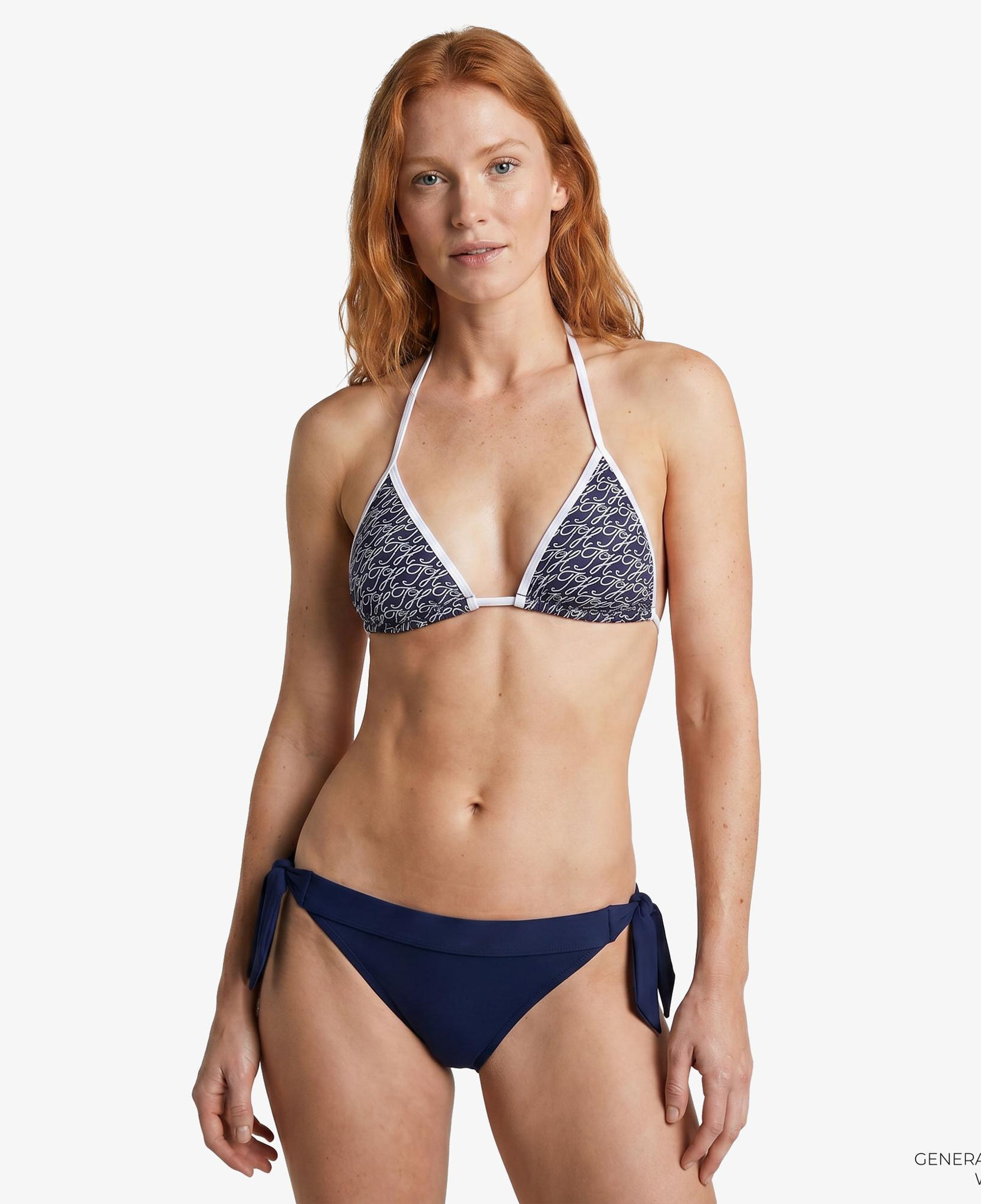 Tommy Hilfiger Essentials Kadın Lacivert Bikini Üstü
