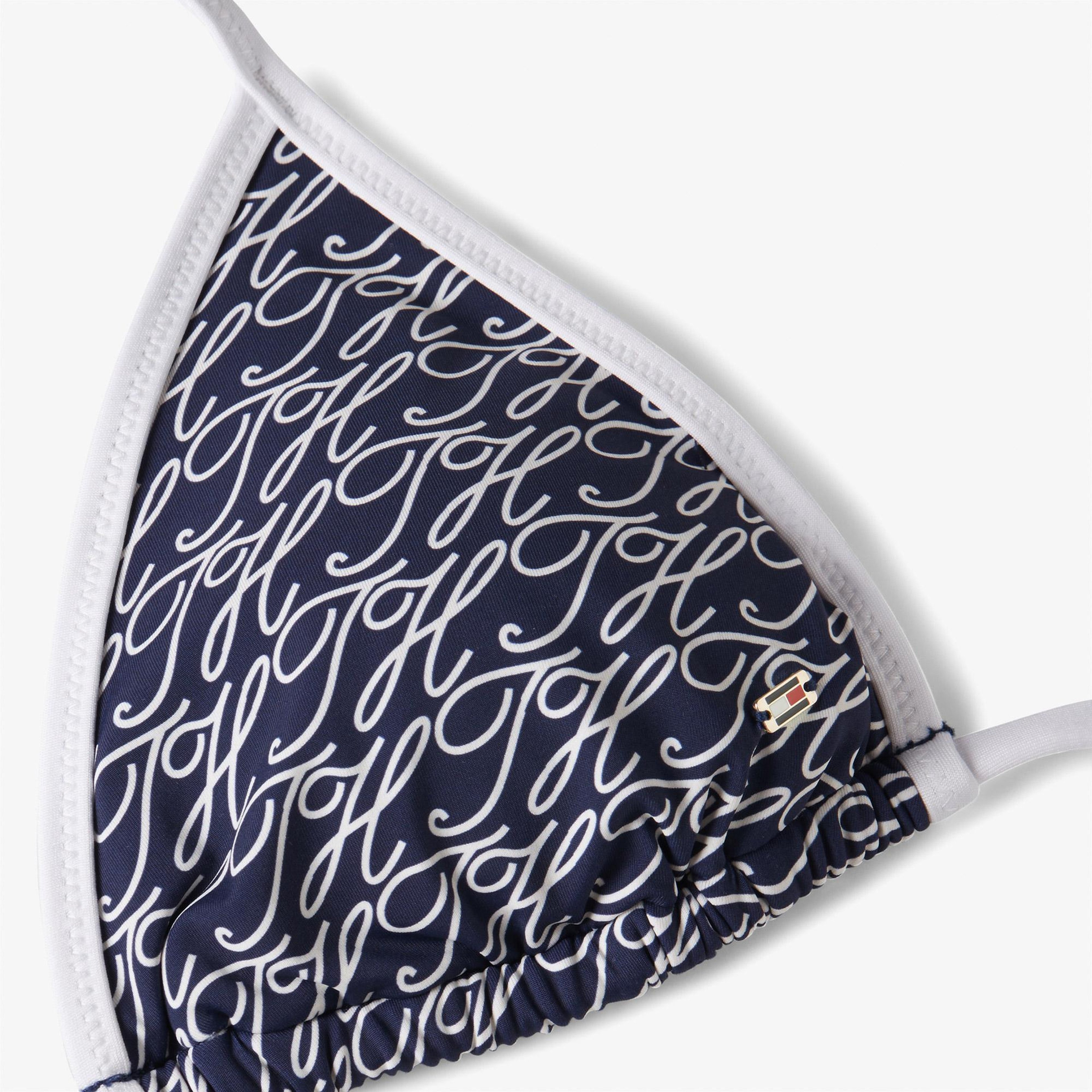 Tommy Hilfiger Essentials Kadın Lacivert Bikini Üstü
