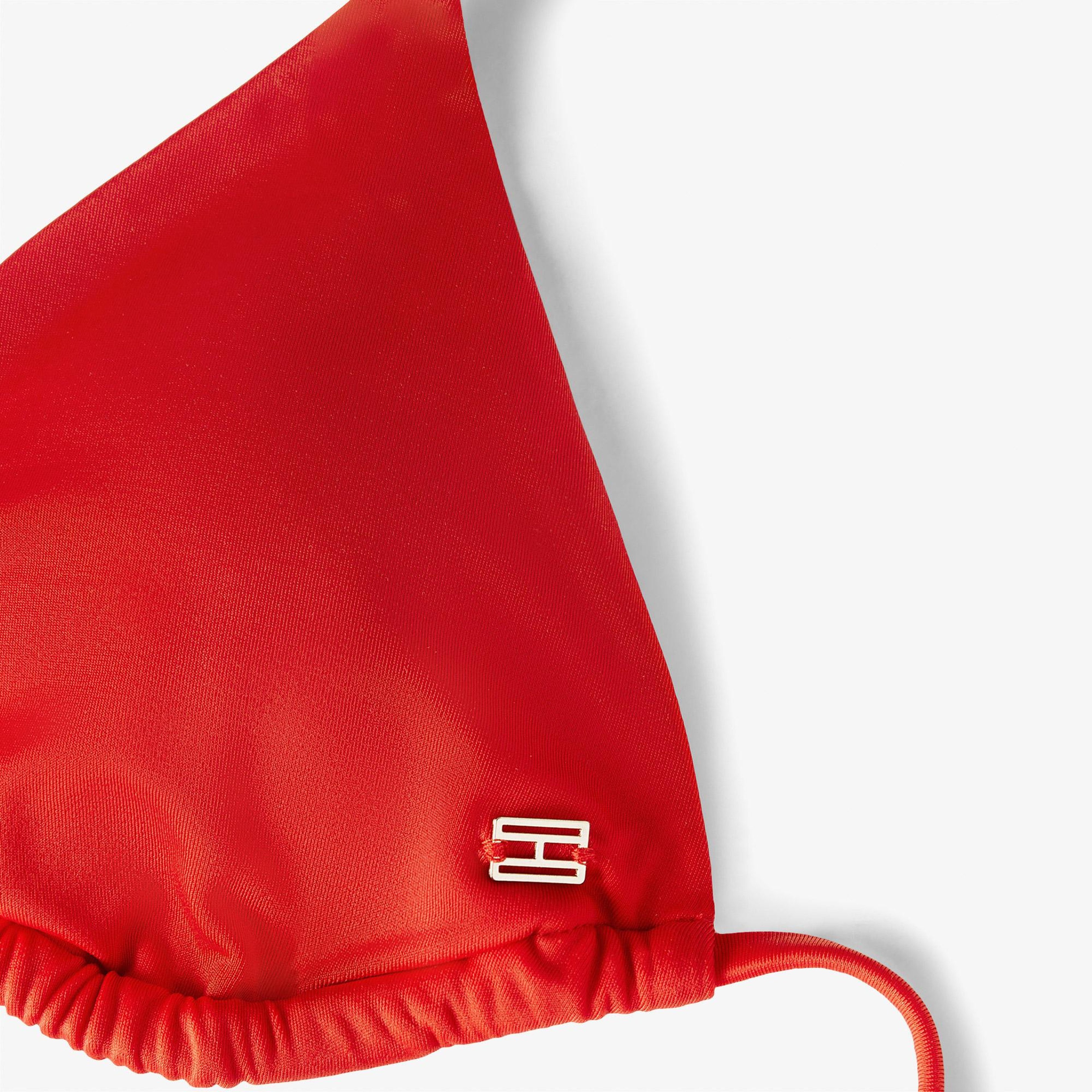 Tommy Hilfiger Elevated Kadın Turuncu Bikini Üstü