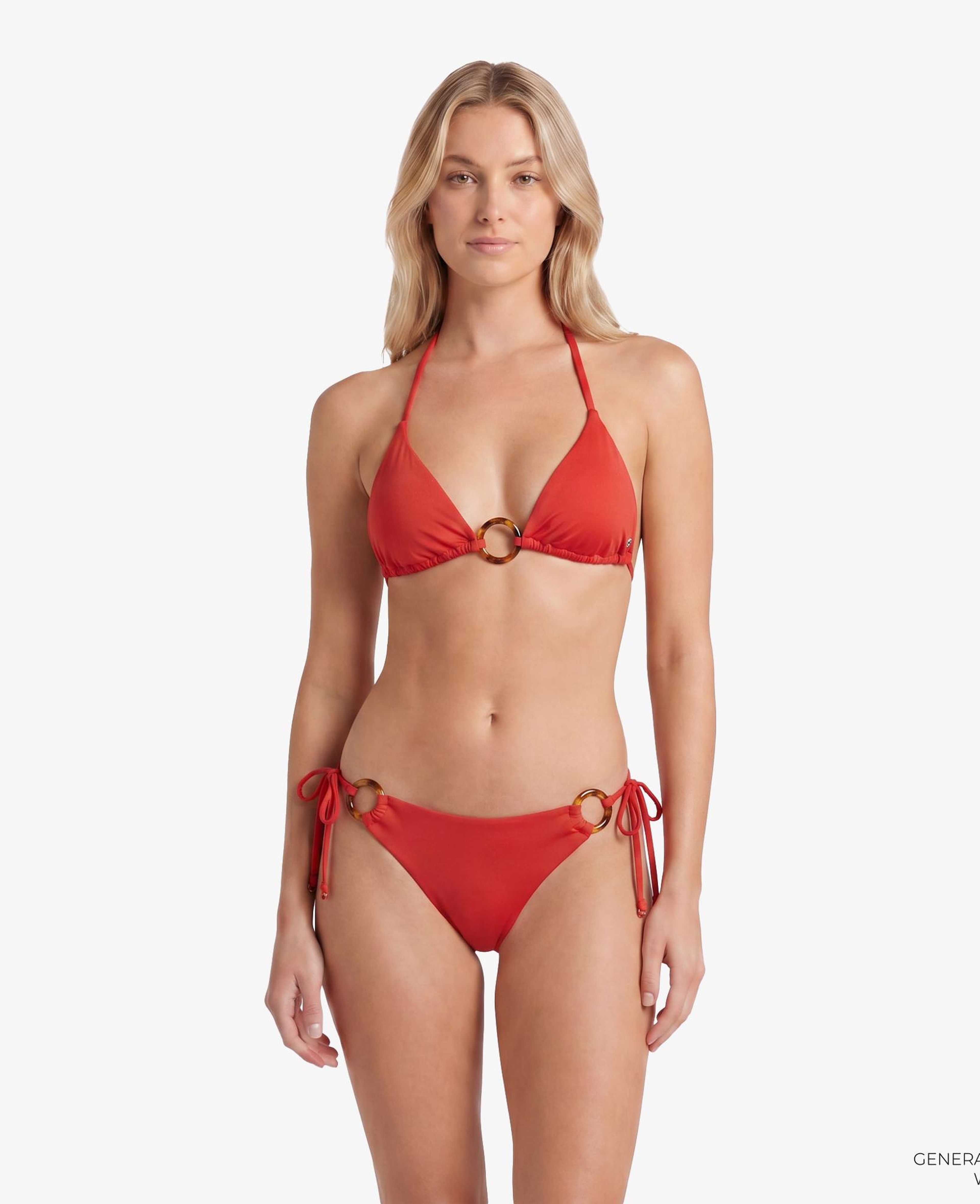 Tommy Hilfiger Elevated Kadın Turuncu Bikini Üstü