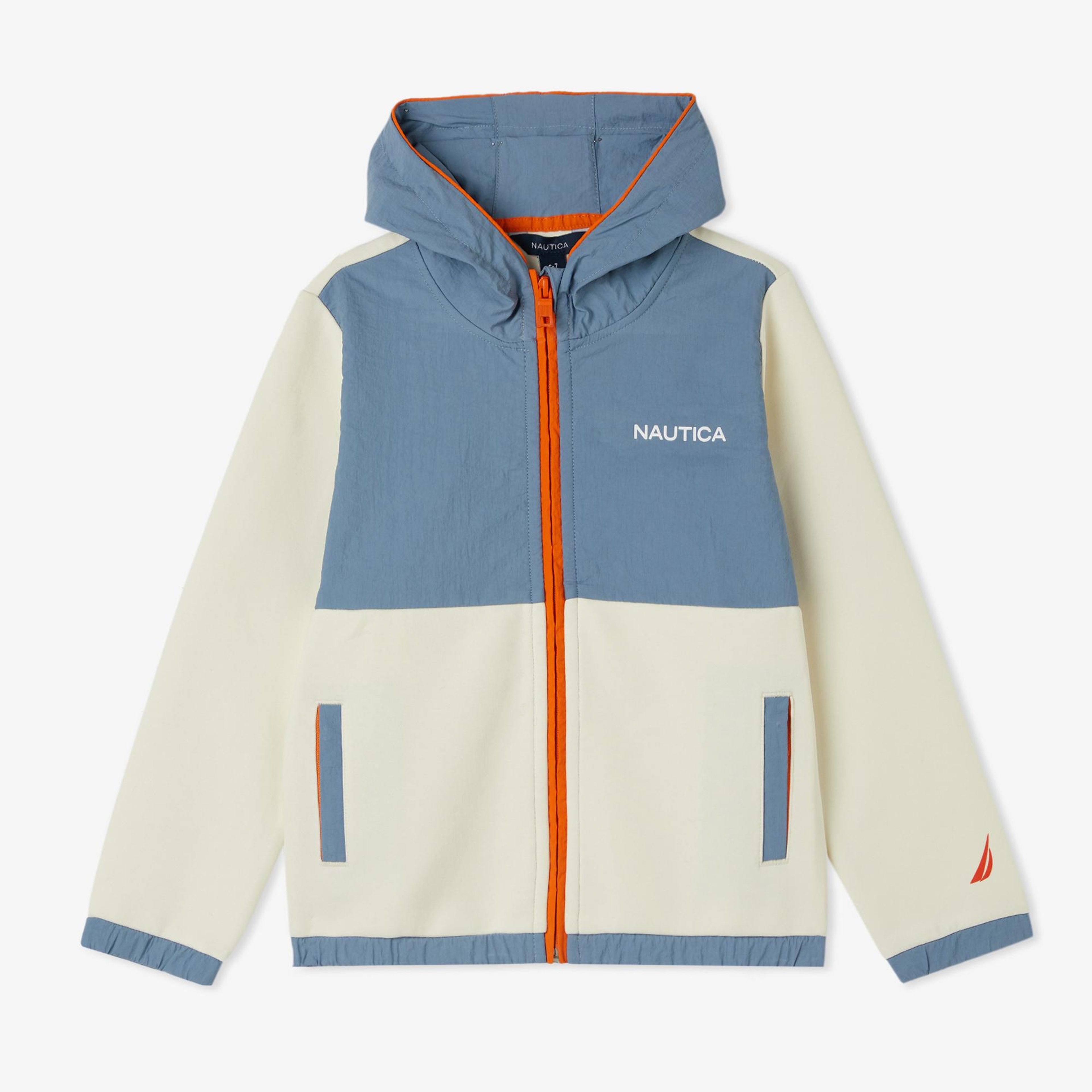 Nautica Erkek Çocuk Kırık Beyaz Sweatshirt