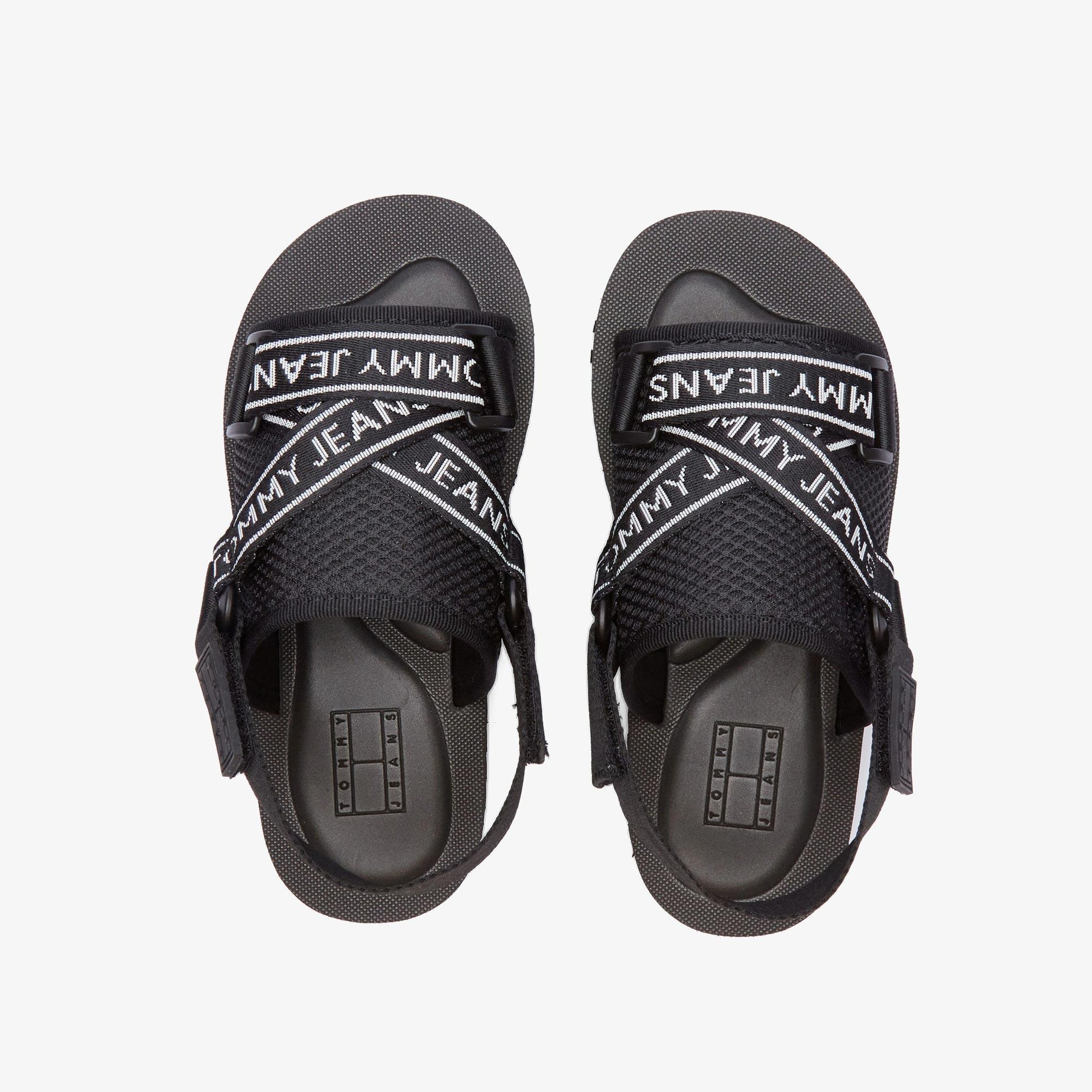 Tommy Jeans Premium Eva Kadın Siyah Sandalet