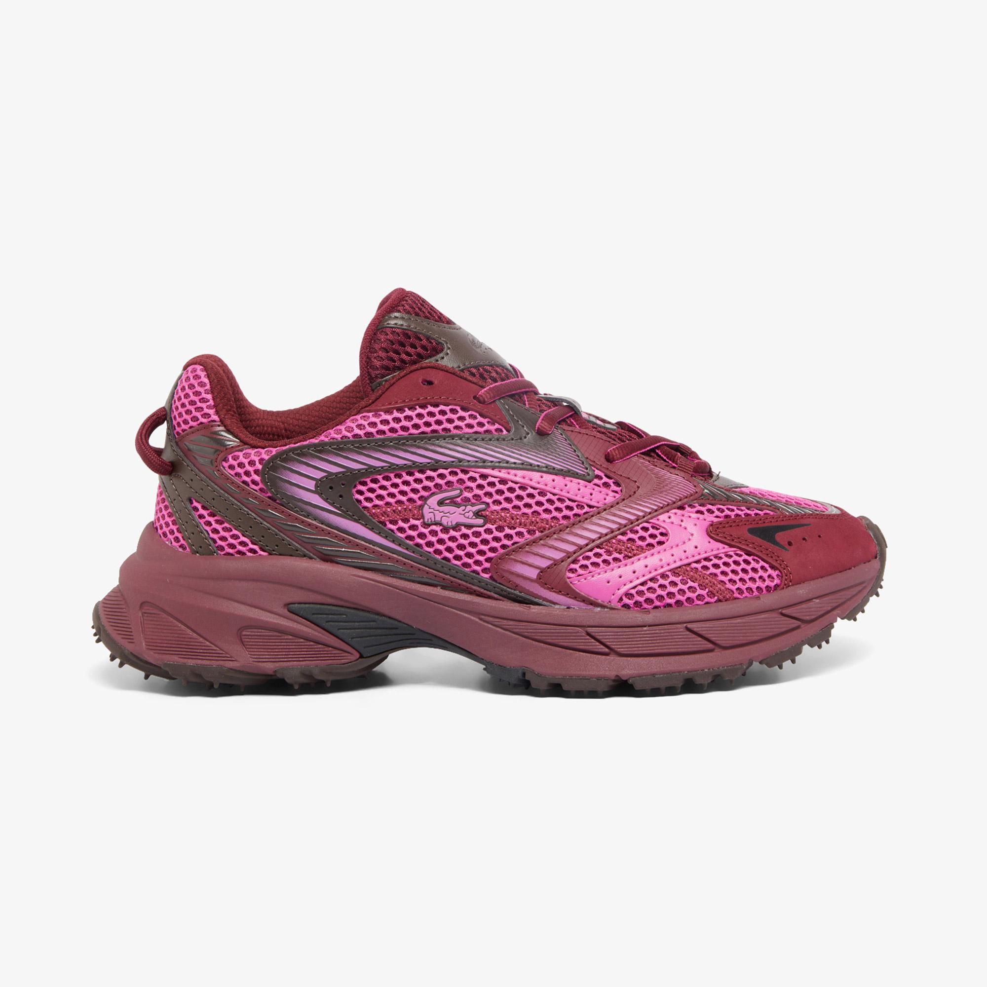 Lacoste L003 Neo Shot Kadın Bordo Sneaker