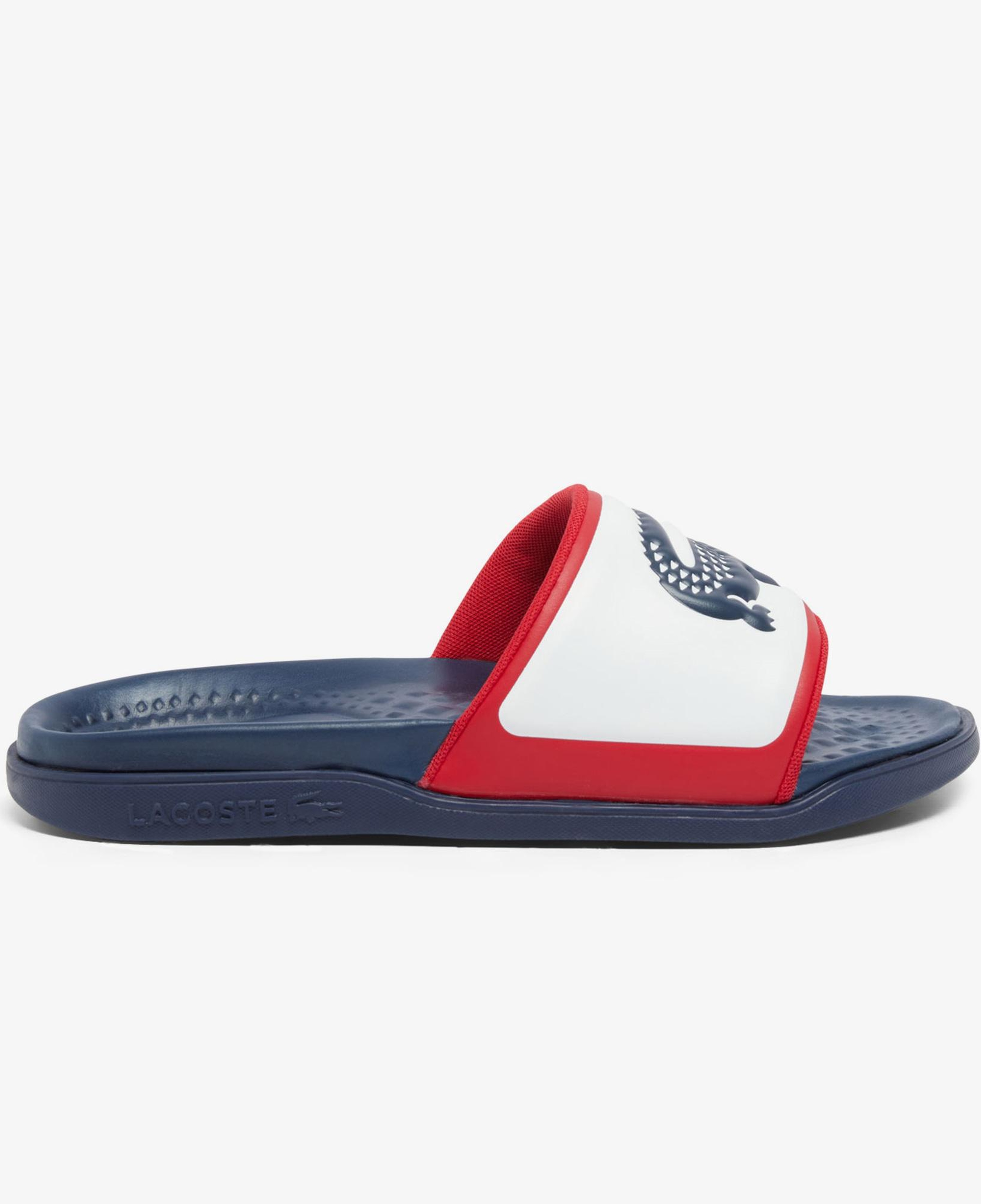 Lacoste Serve Slide Dual Erkek Lacivert Terlik