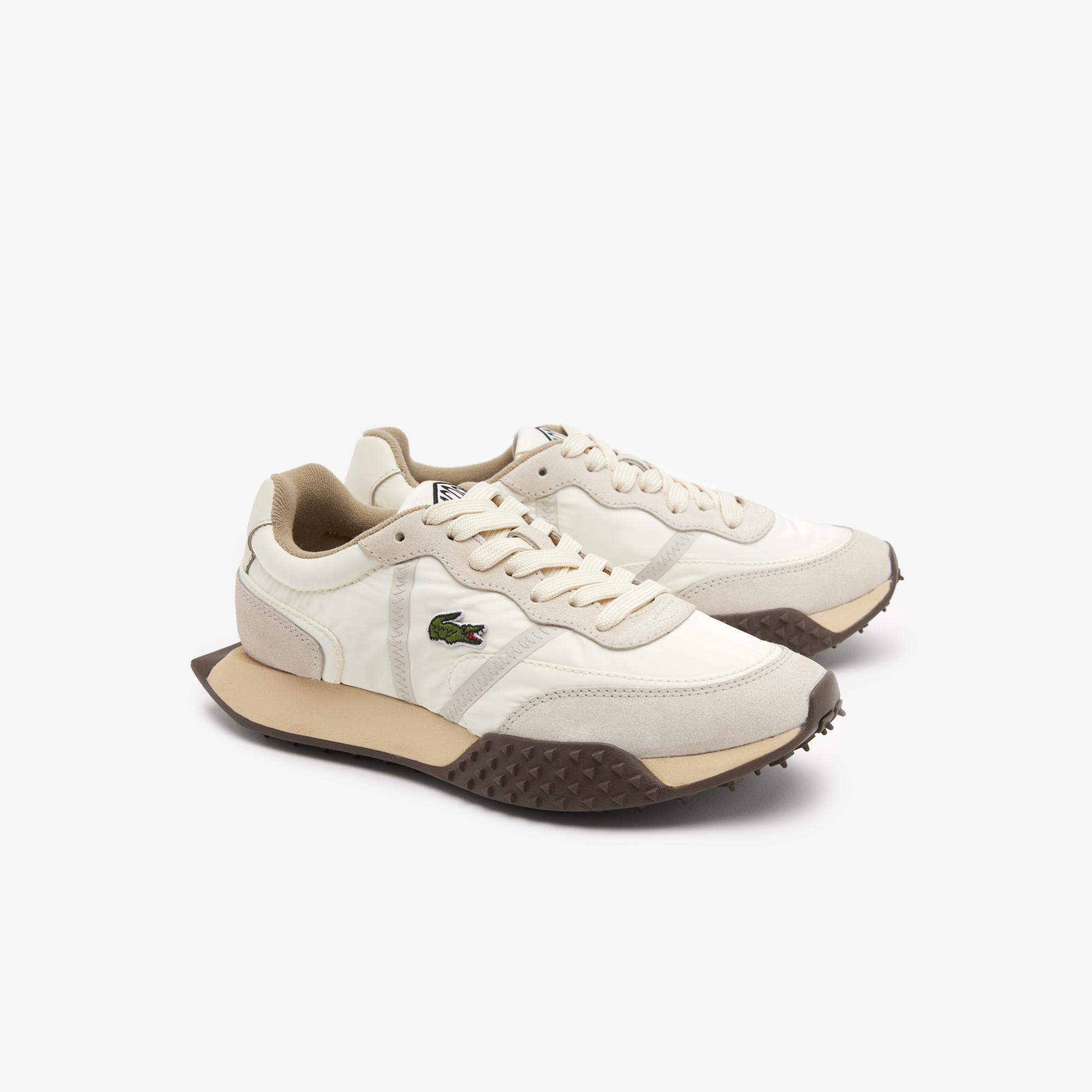 Lacoste L-Spin Deluxe 3.0 Kadın Bej Sneaker