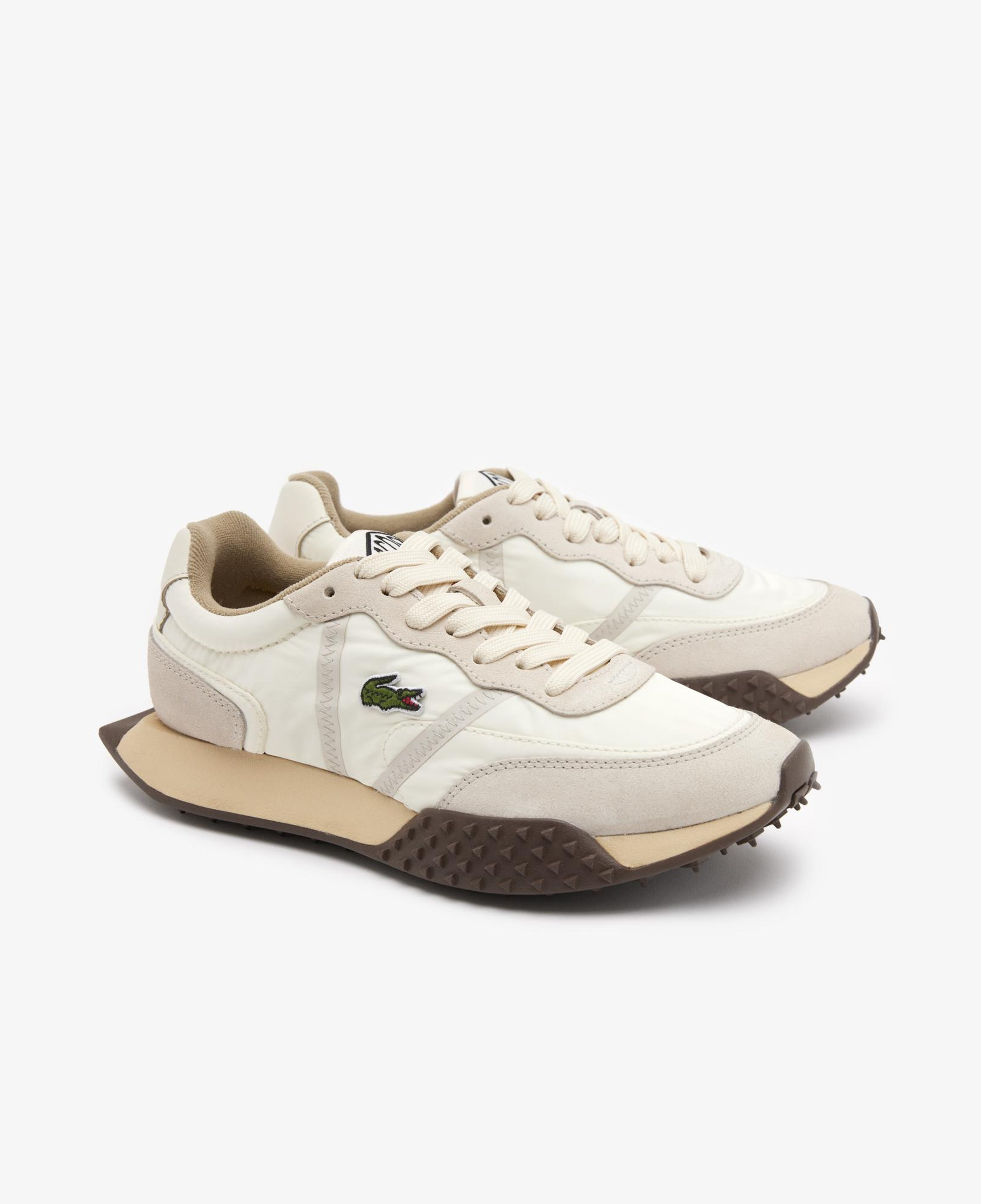 Lacoste L-Spin Deluxe 3.0 Kadın Bej Sneaker