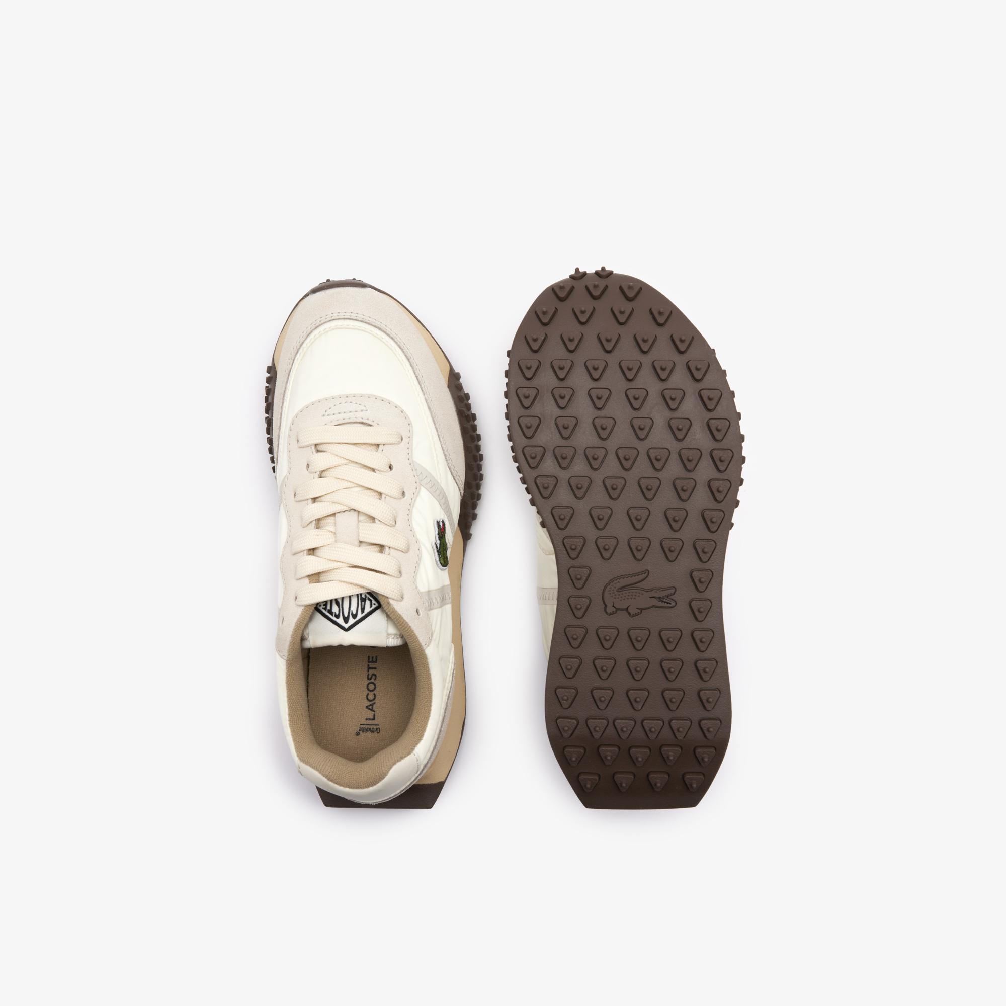 Lacoste L-Spin Deluxe 3.0 Kadın Bej Sneaker