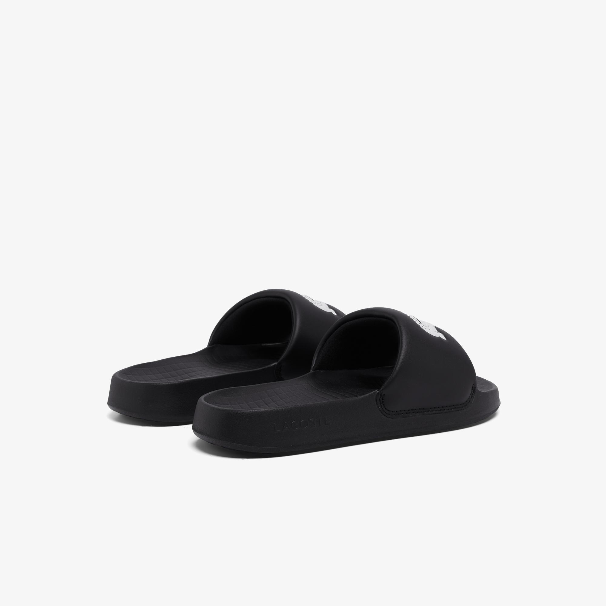 Lacoste Serve Slide Kadın Siyah Terlik