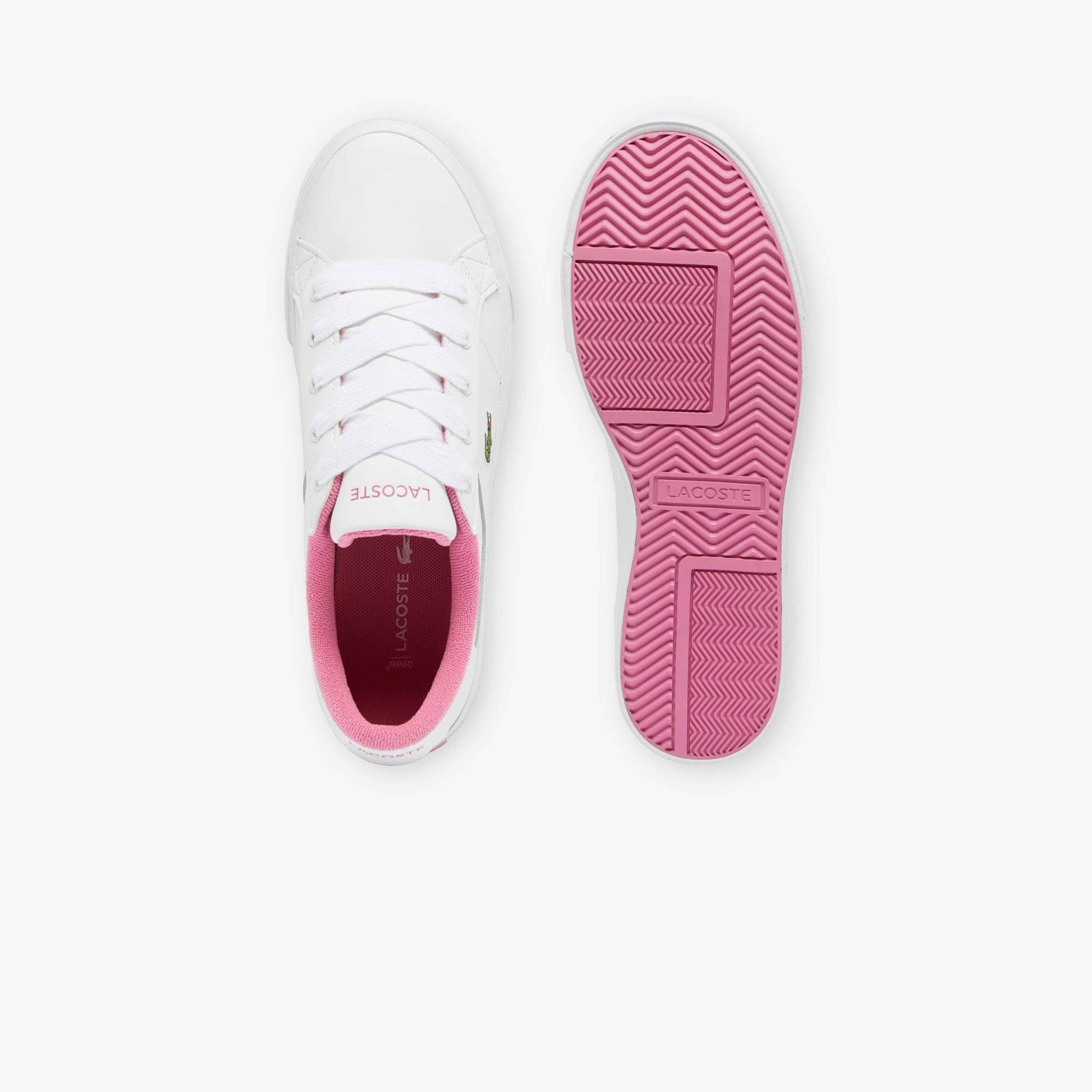 Lacoste Ziane Platform Kadın Beyaz/Pembe Sneaker