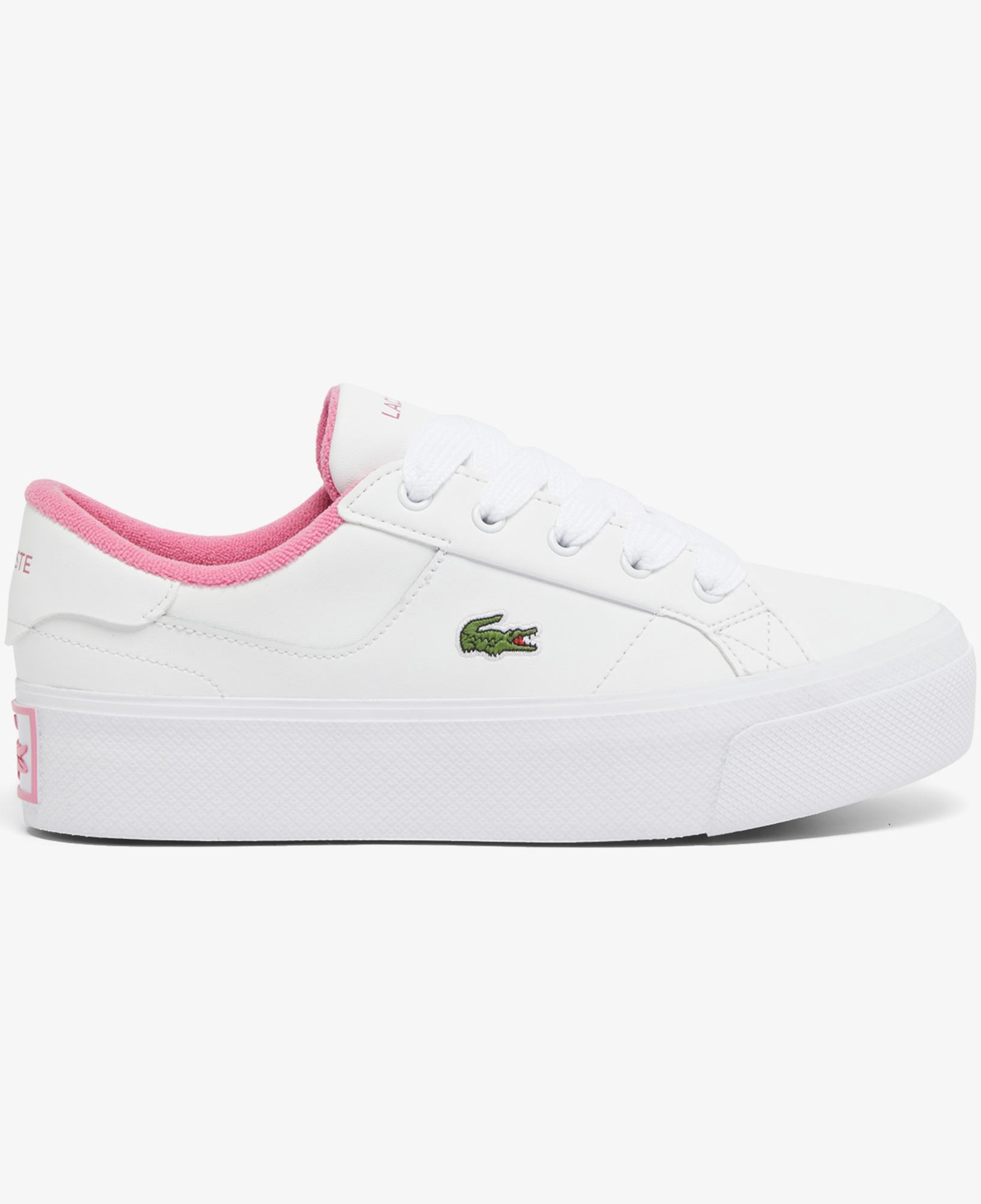 Lacoste Ziane Platform Kadın Beyaz/Pembe Sneaker