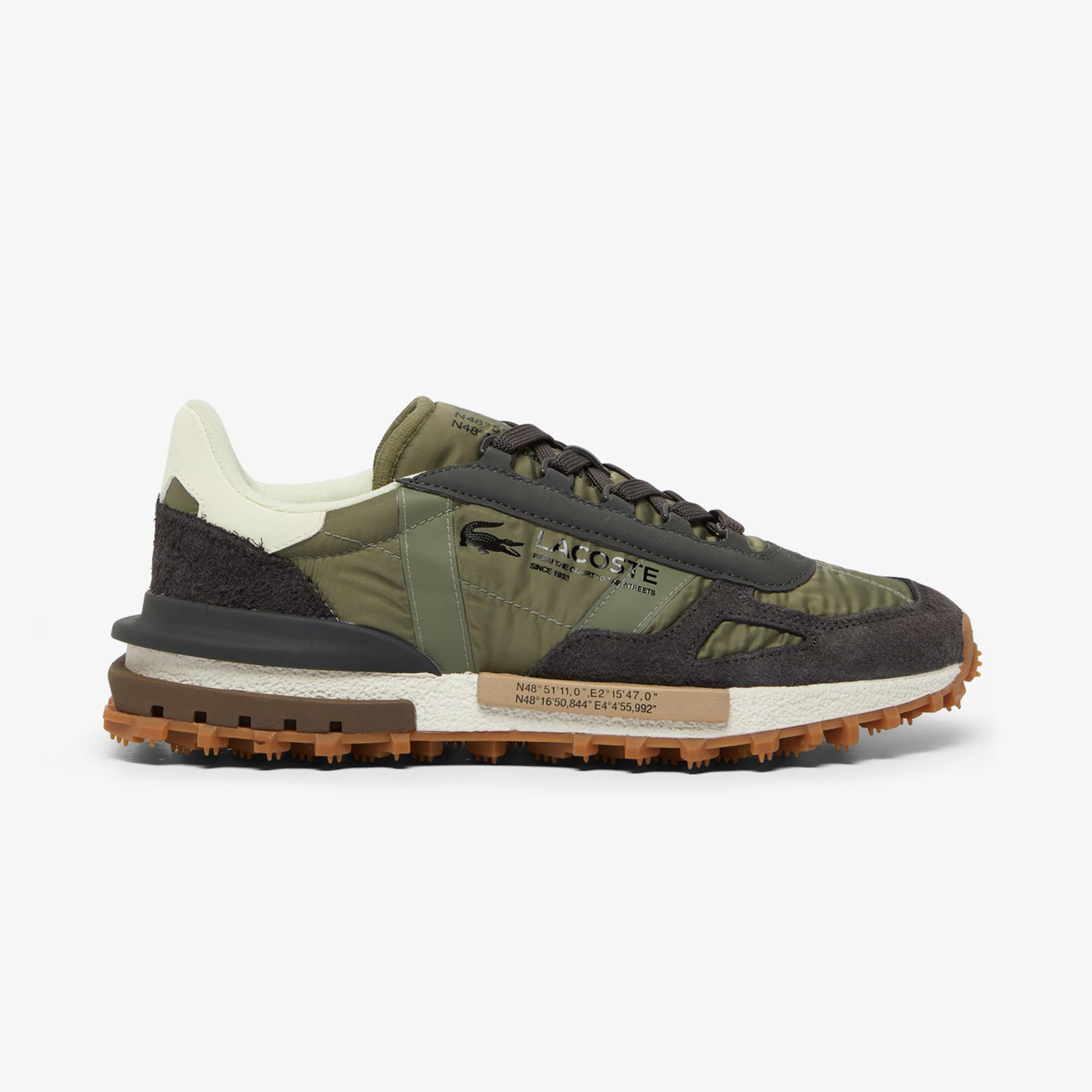 Lacoste Elite Active Erkek Yeşil Sneaker