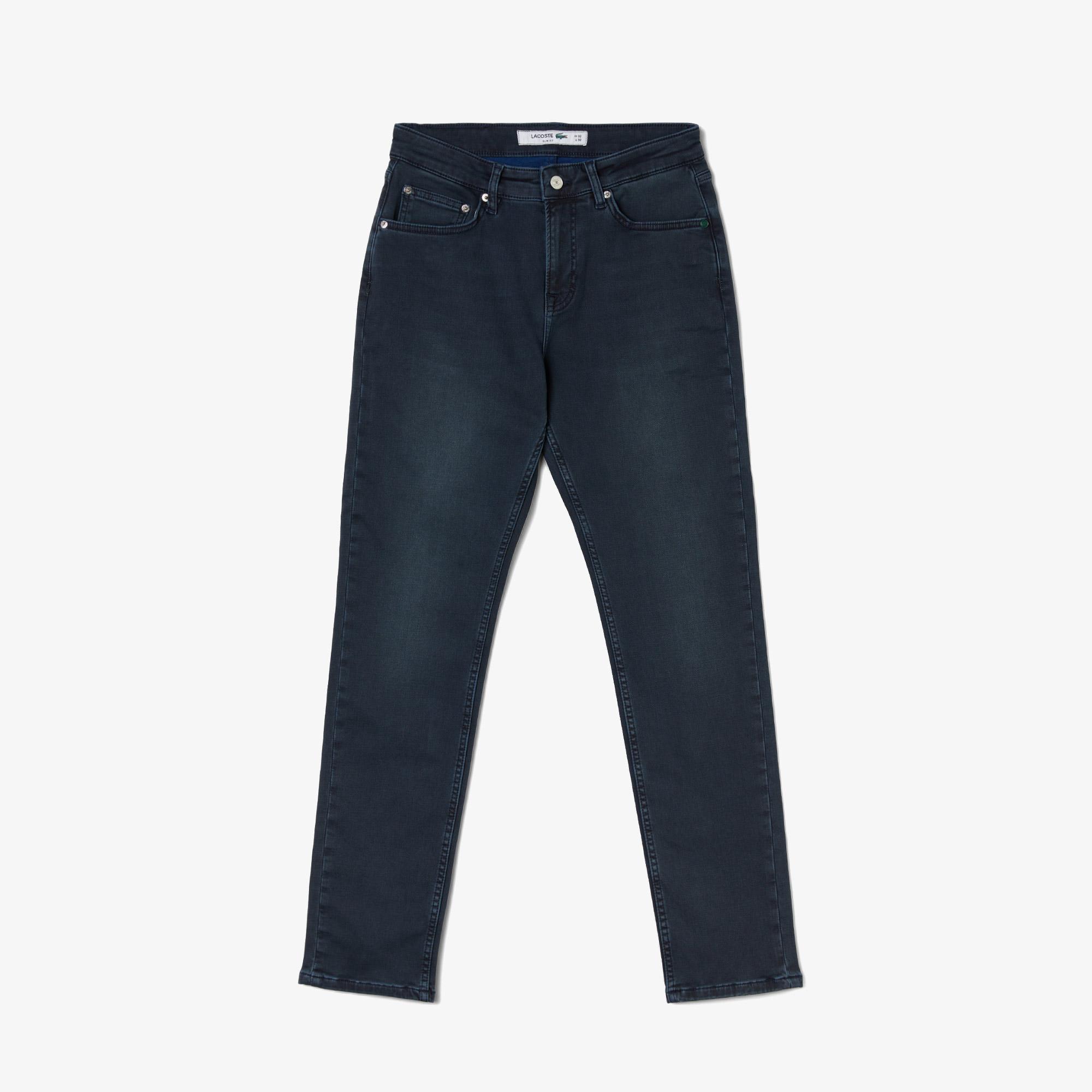 Erkek Slim Fit Mavi Jean Pantolon
