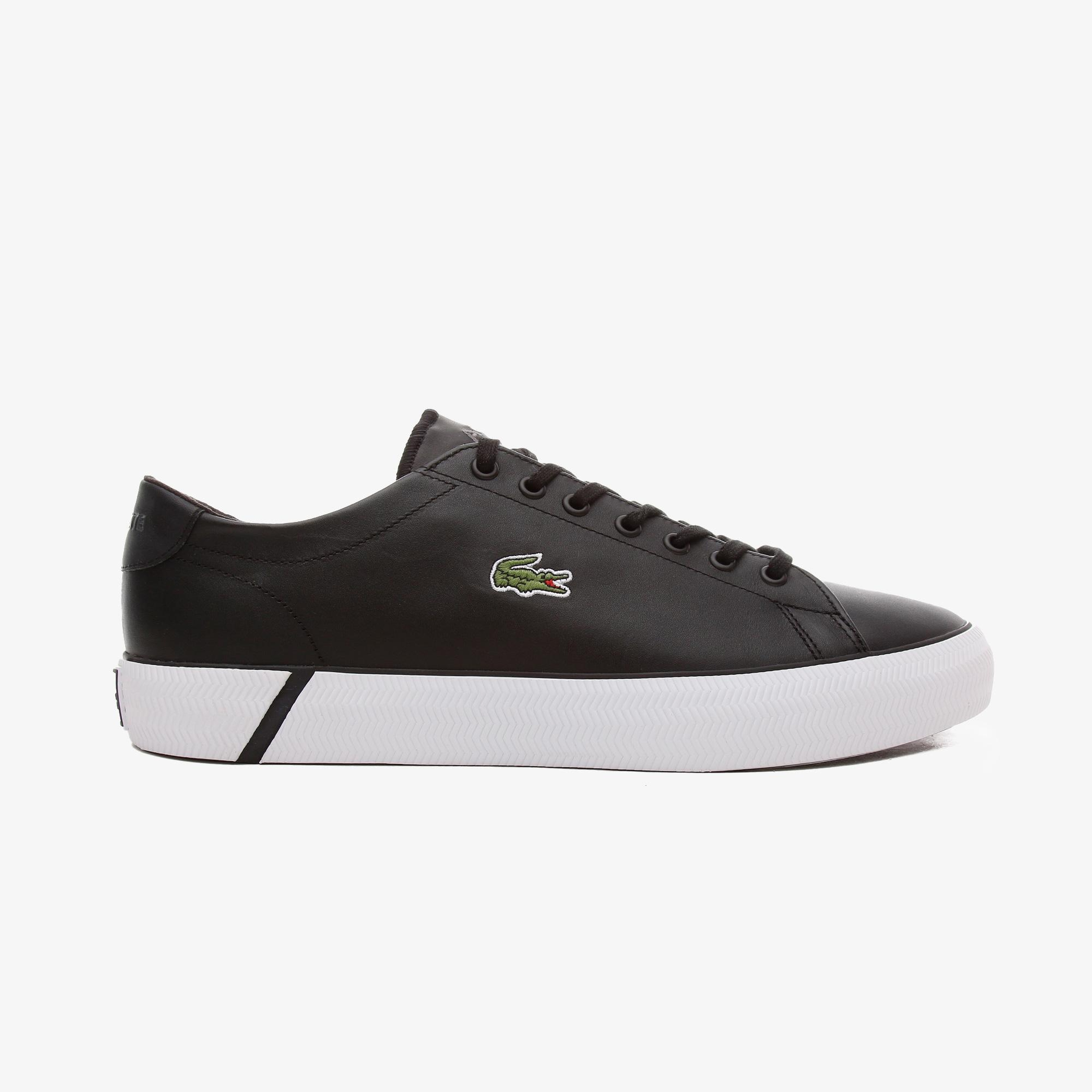 Lacoste Gripshot Erkek Deri Siyah - Beyaz Spor Ayakkabı