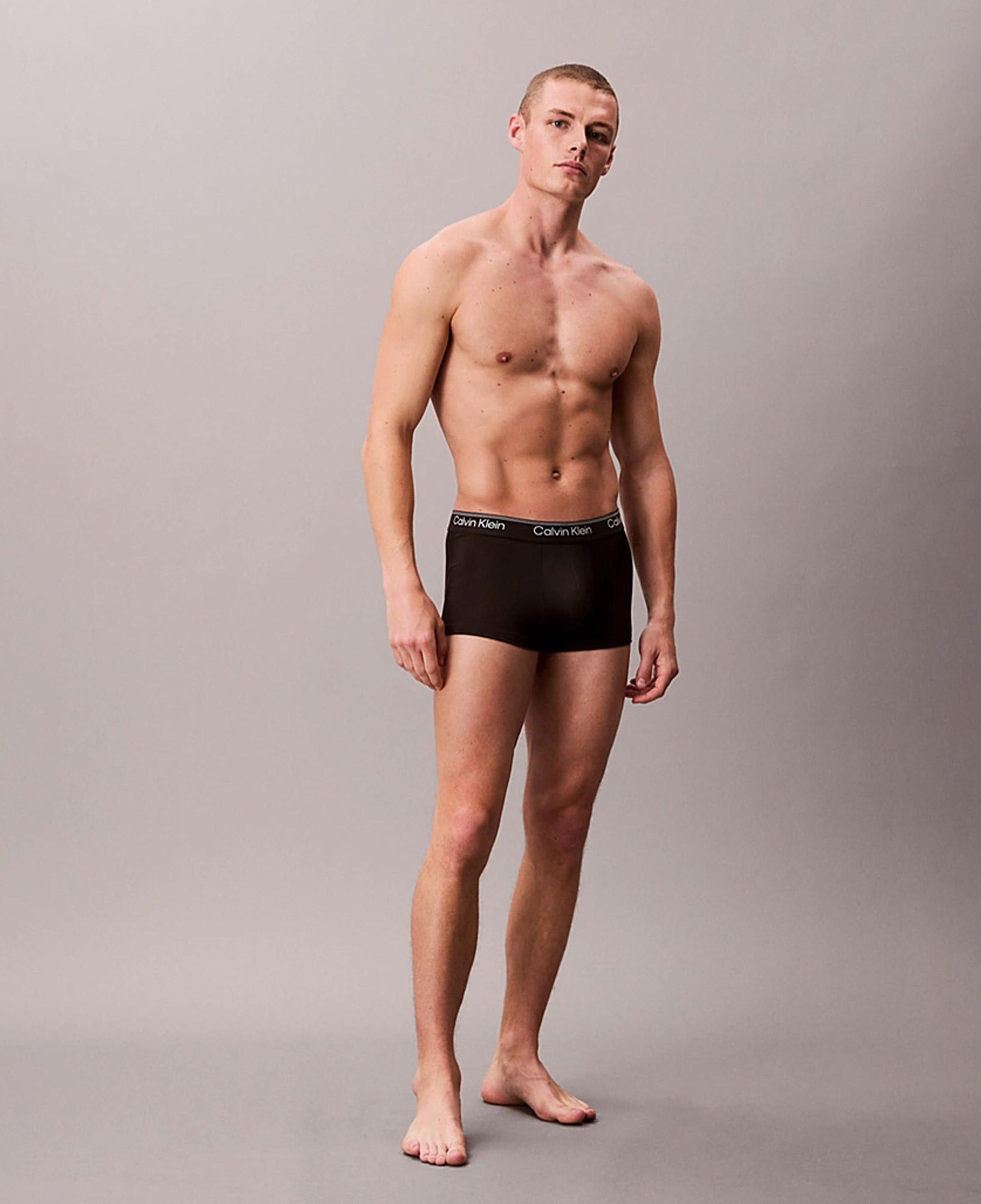 Calvin Klein Low Rise Trunk 3'lü Erkek Siyah Boxer