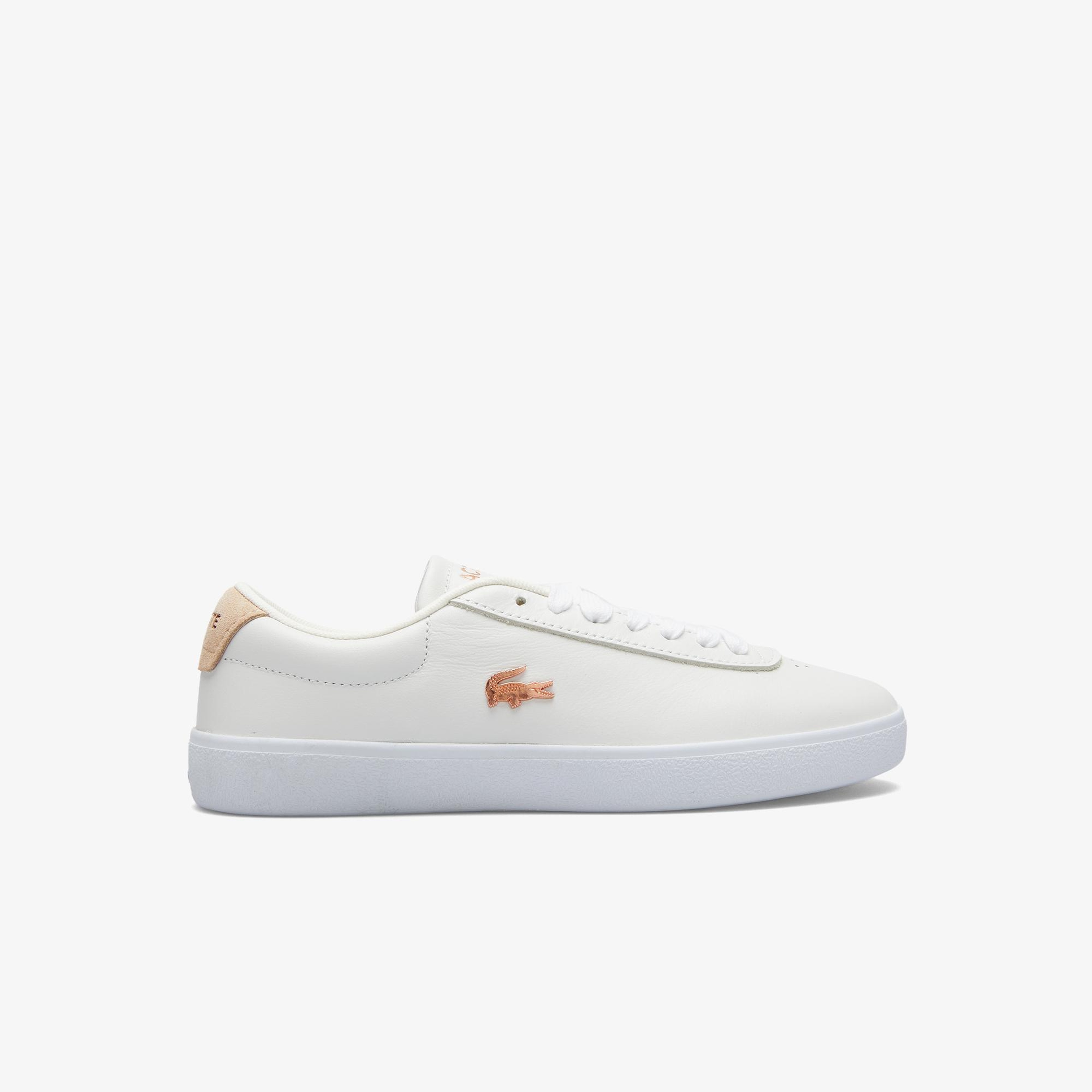 Lacoste Baseshot Evo Kadın Beyaz/Pembe Sneaker