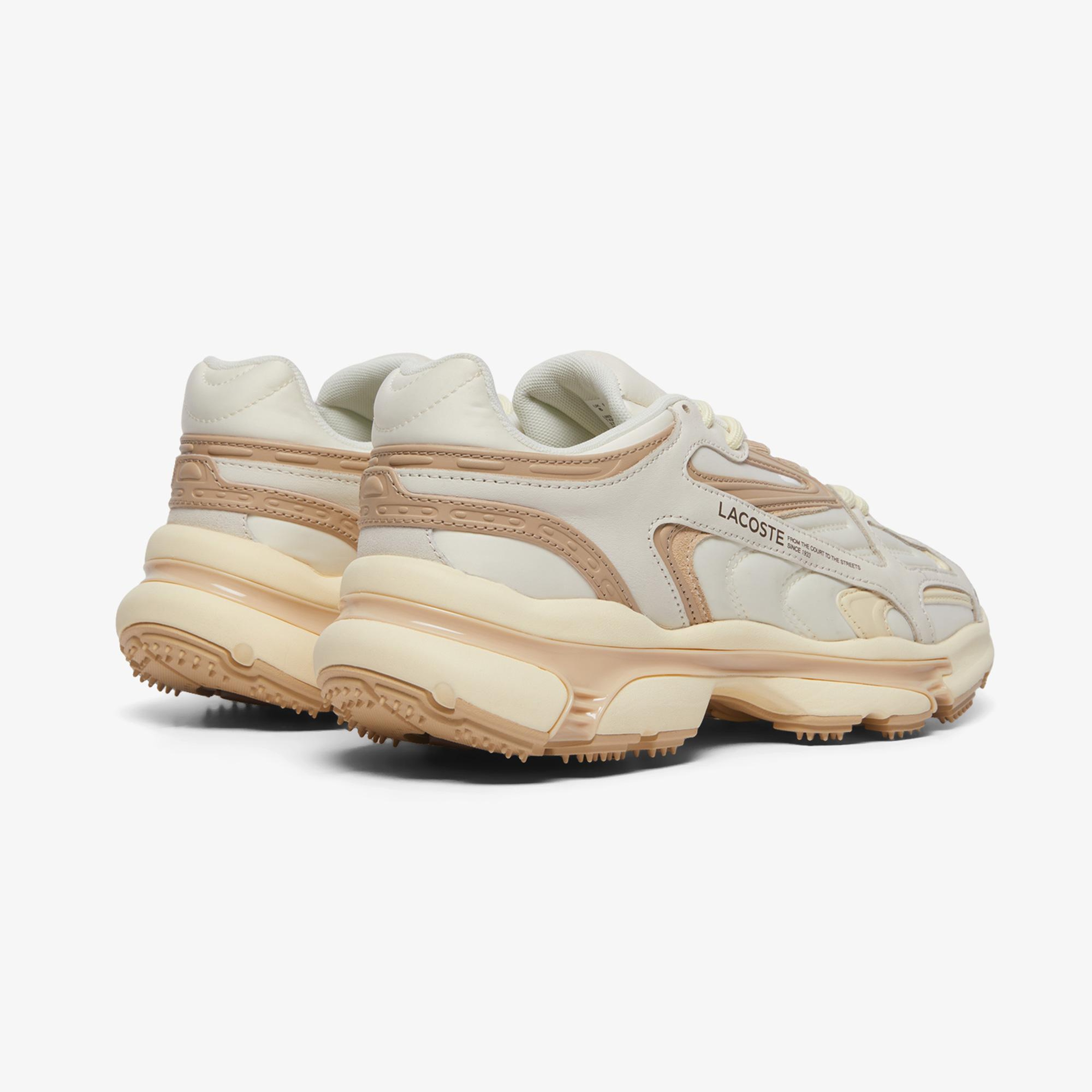 Lacoste L003 2K24 Erkek Krem Sneaker