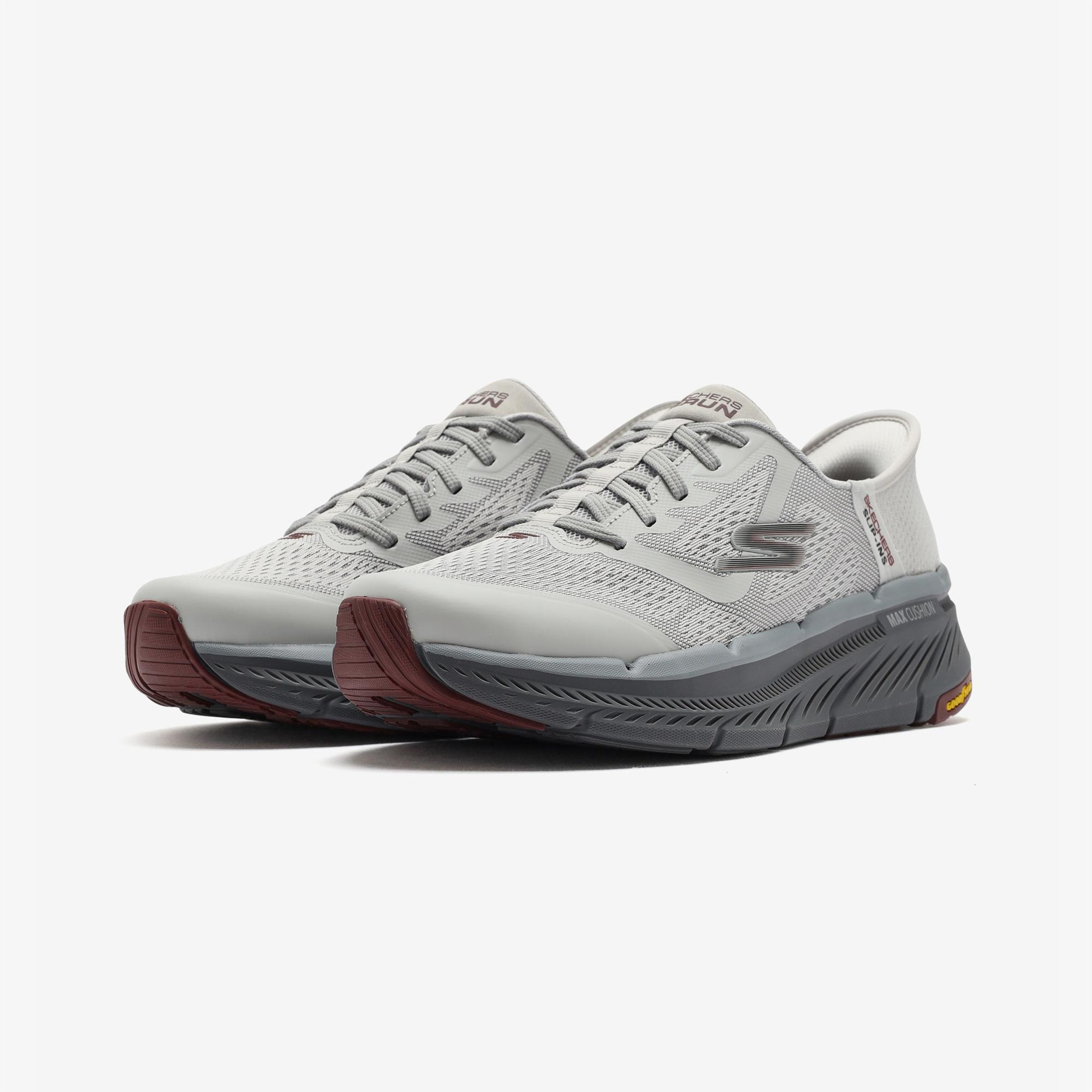 Skechers Max Cushioning Premier 2.0 Ascendat II Erkek Gri Spor Ayakkabı