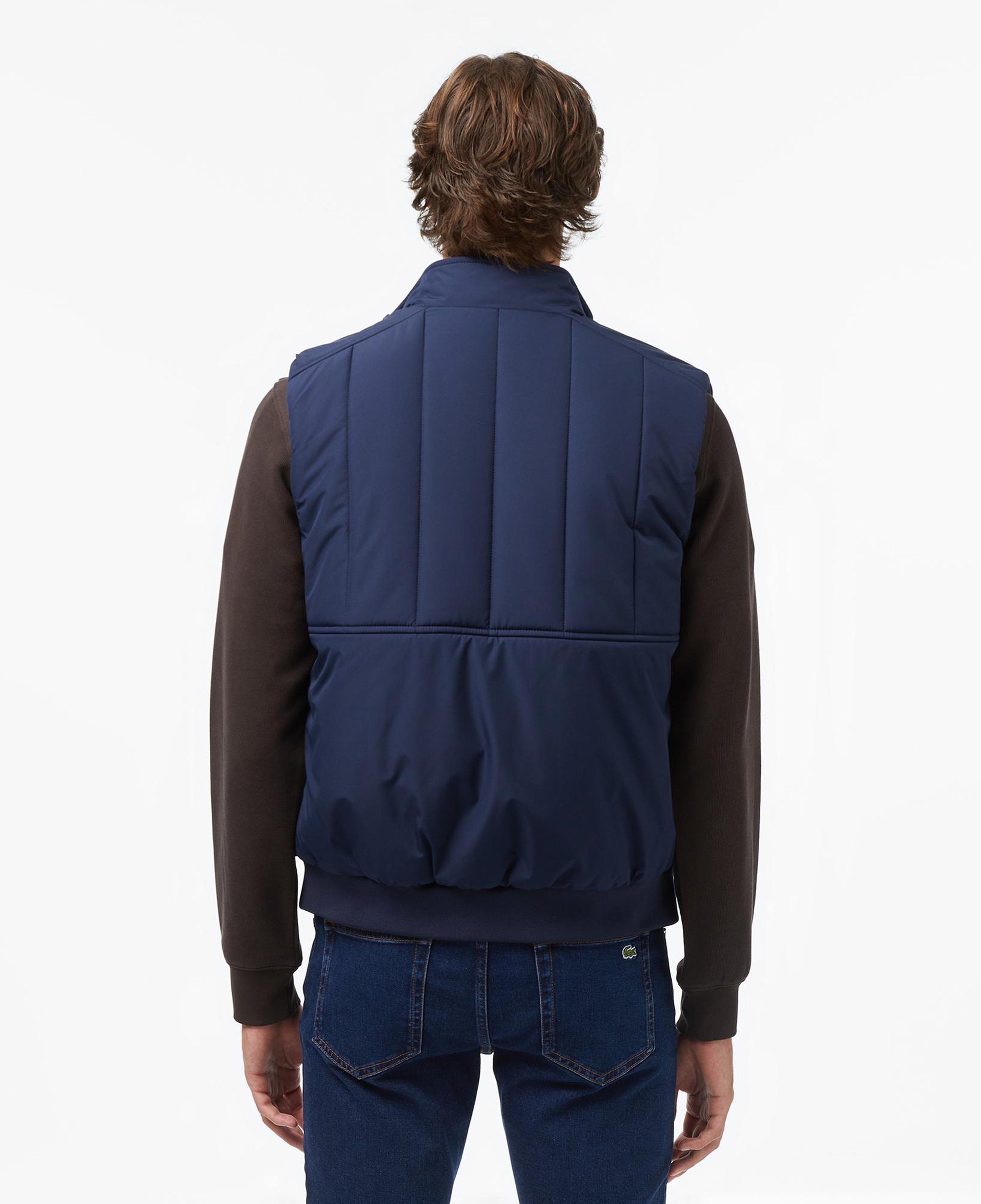 Lacoste Erkek Dik Yaka Lacivert Yelek