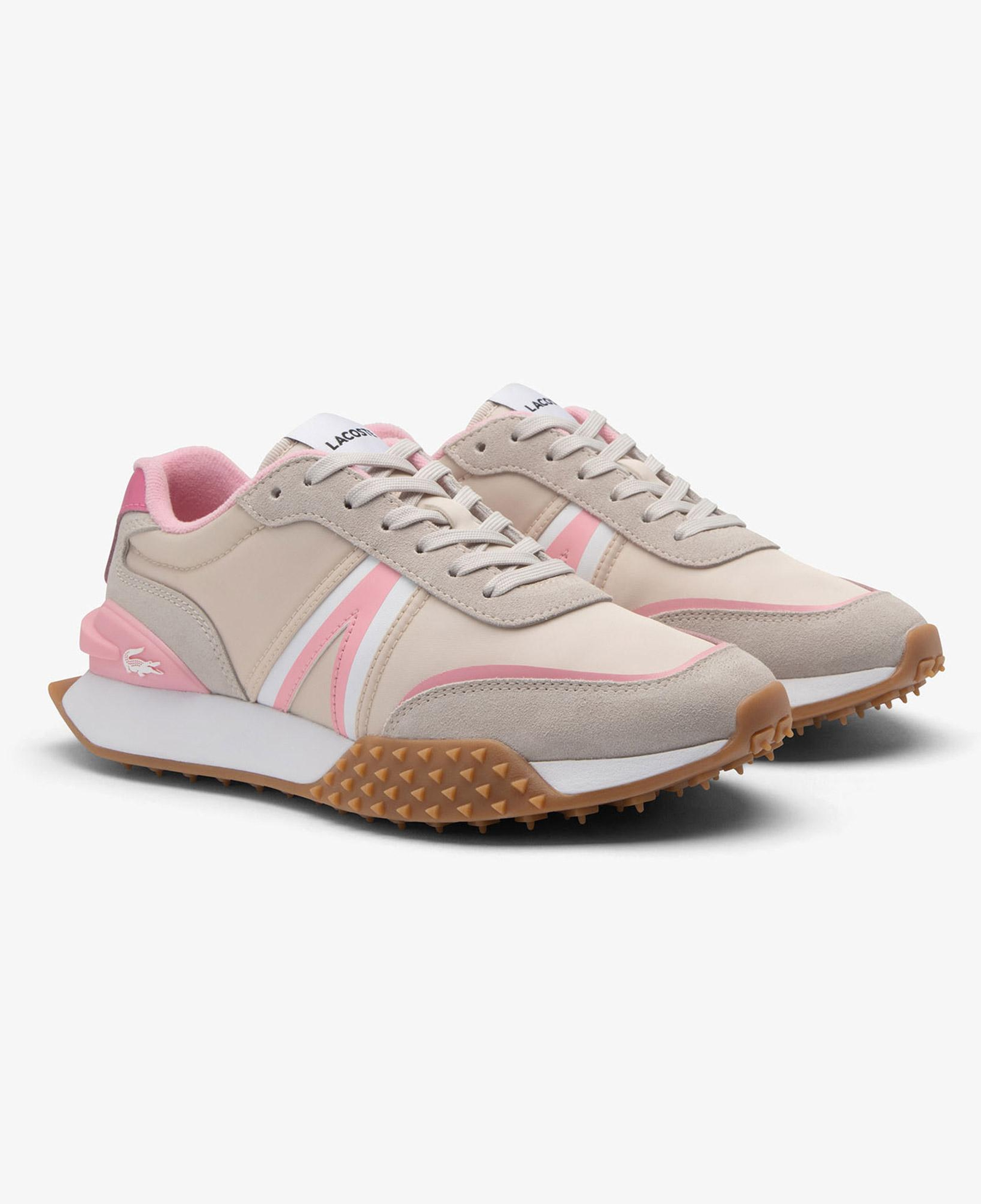 Lacoste L-Spin Deluxe Kadın Bej Sneaker