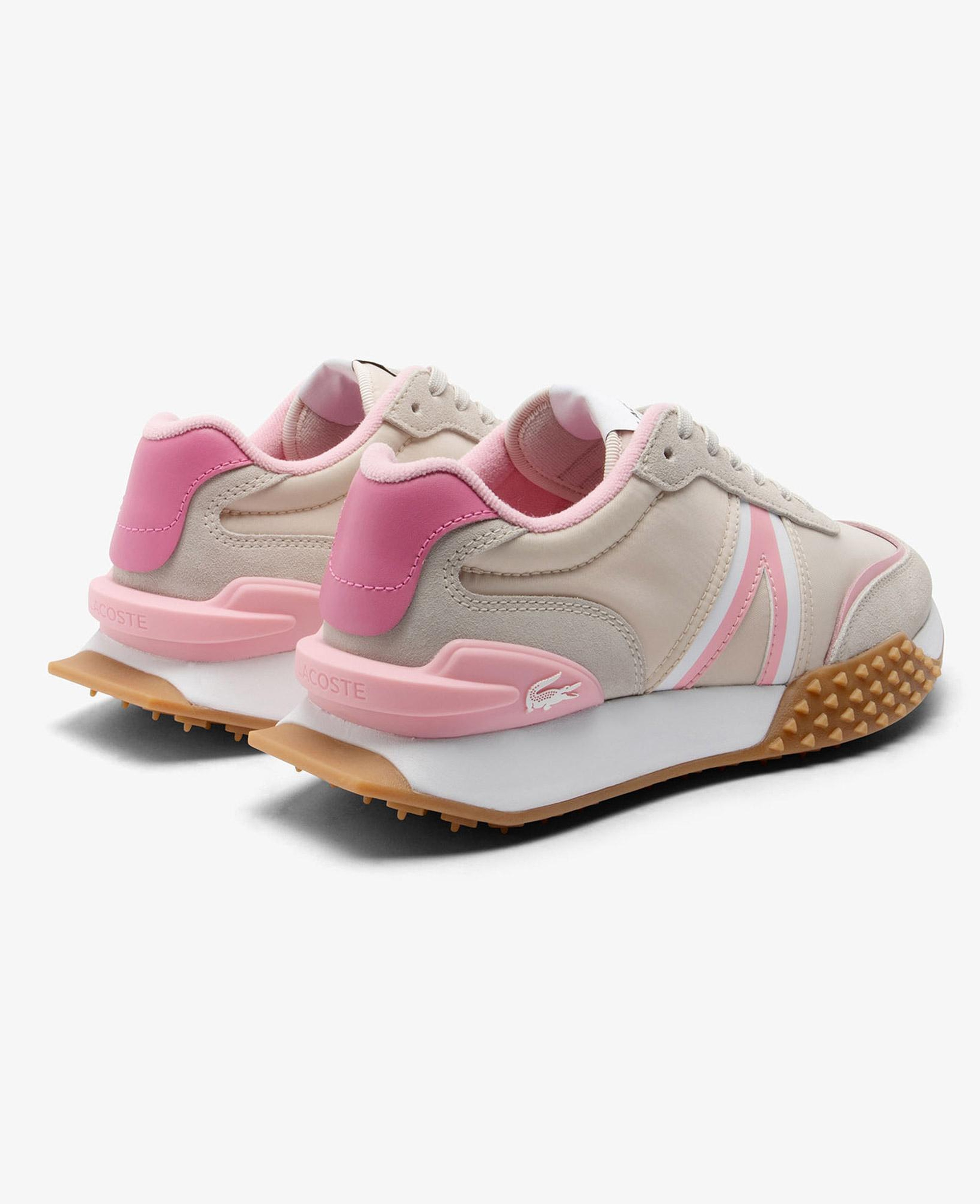Lacoste L-Spin Deluxe Kadın Bej Sneaker