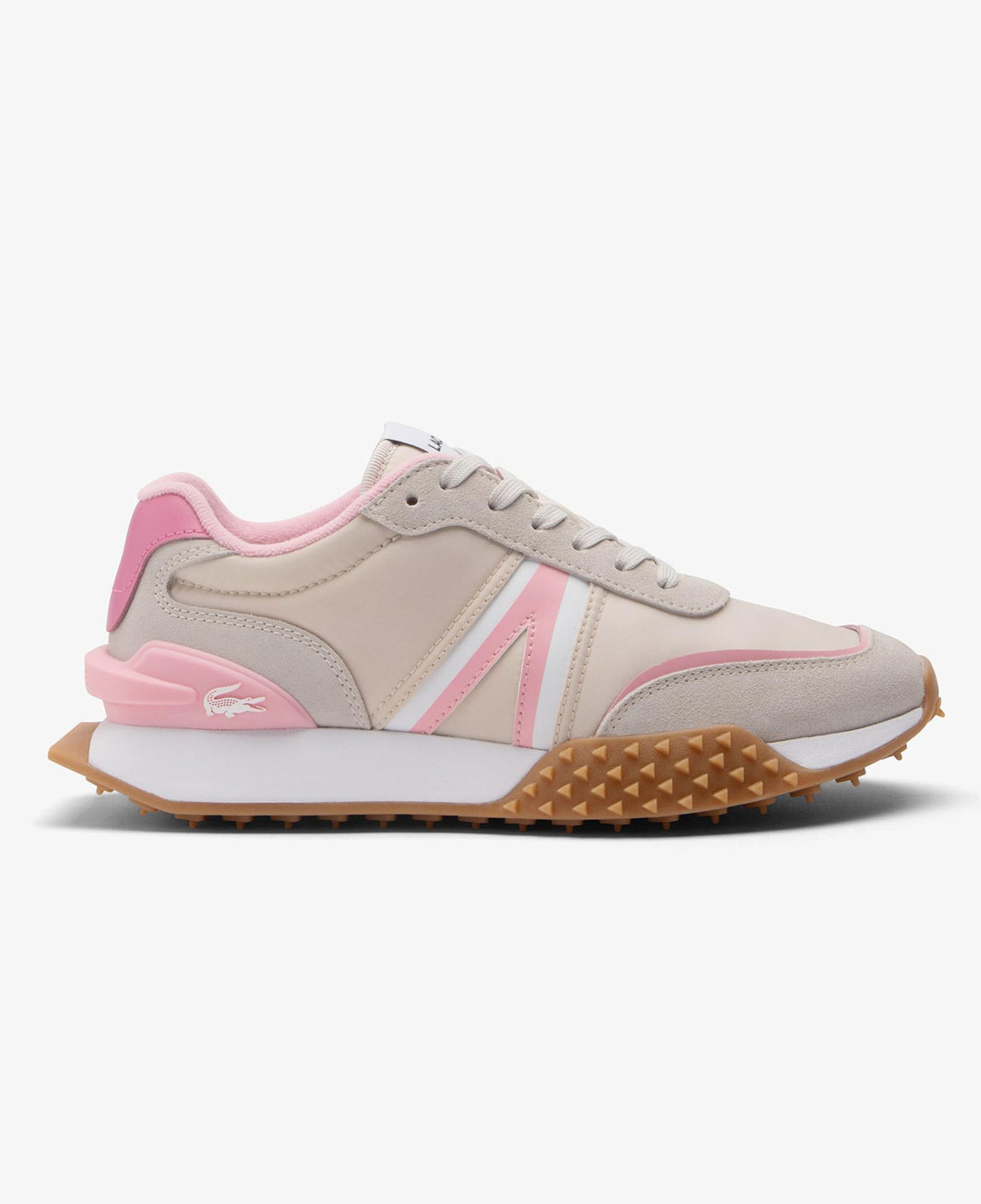 Lacoste L-Spin Deluxe Kadın Bej Sneaker