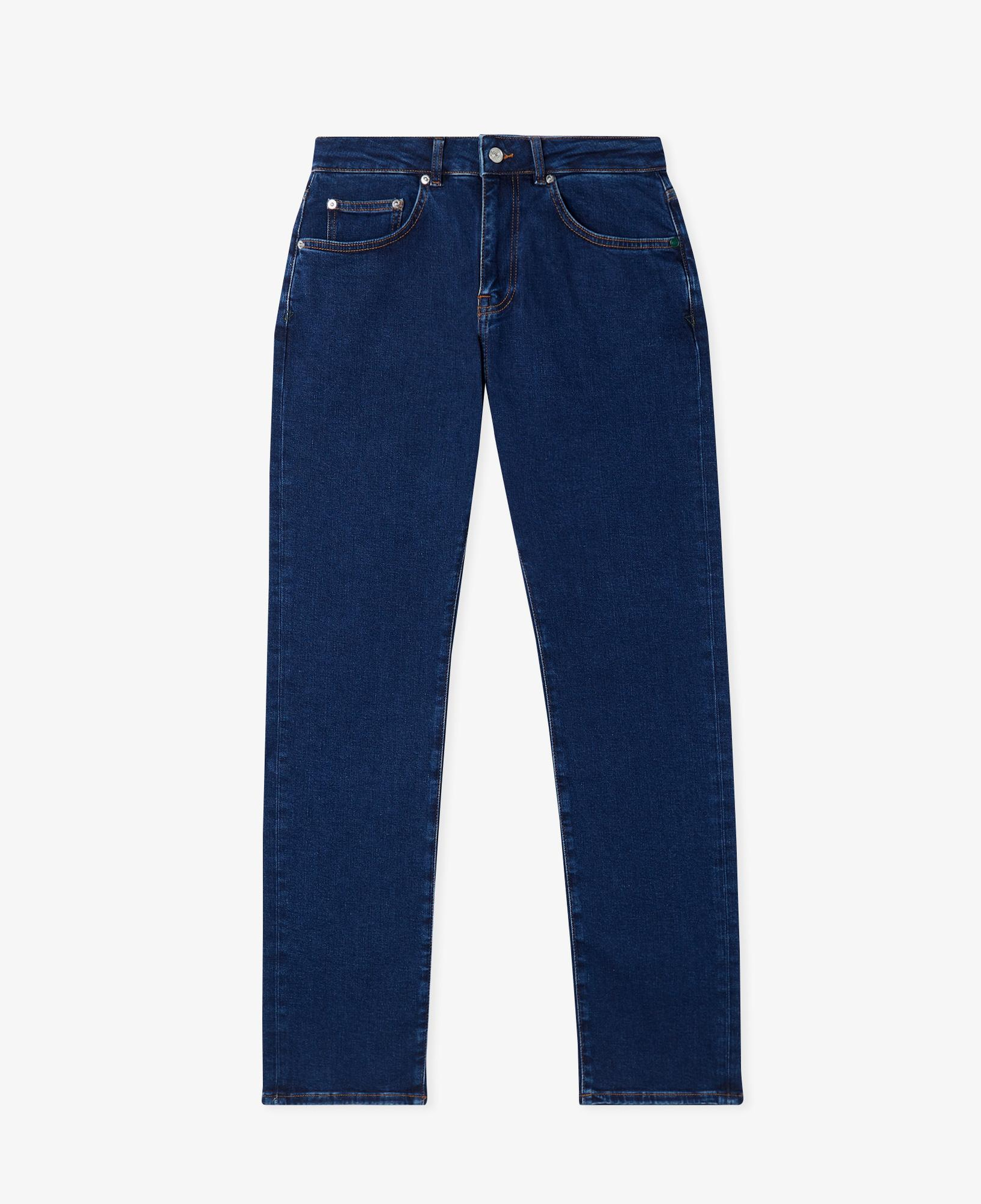 Erkek Regular Fit Lacivert Jean Pantolon