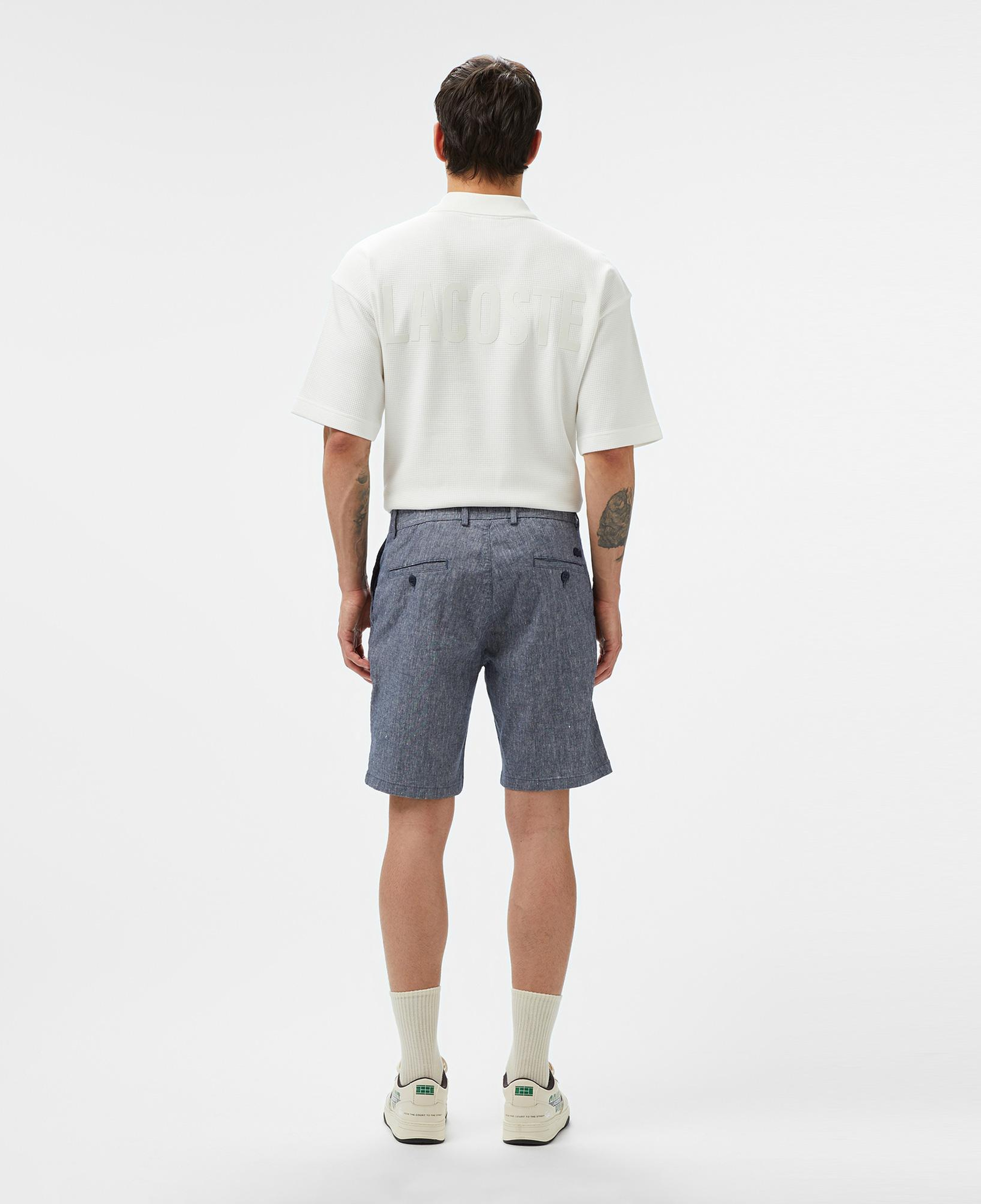 Erkek Regular Fit Lacivert Bermuda Şort