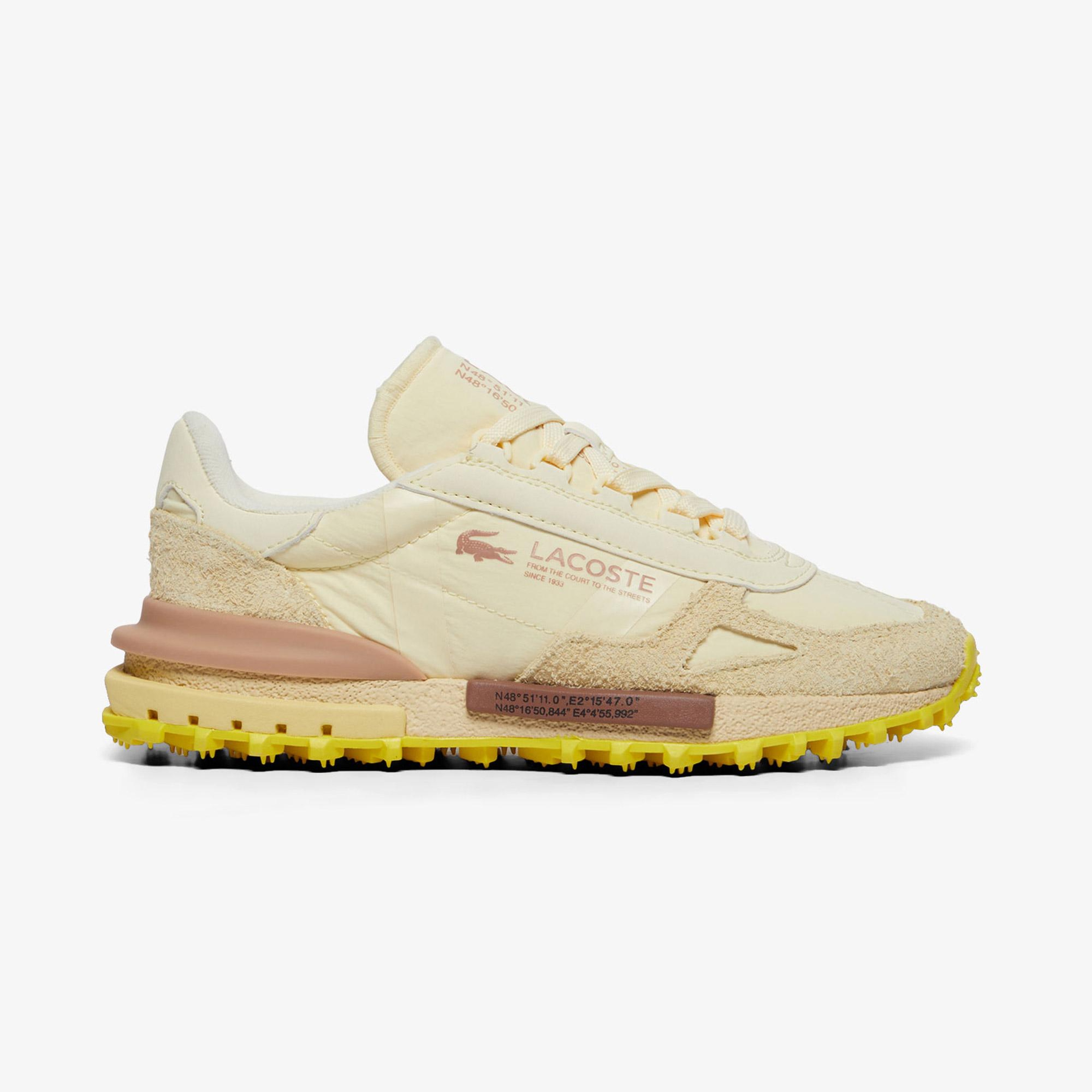 Lacoste Elite Active Kadın Bej Sneaker