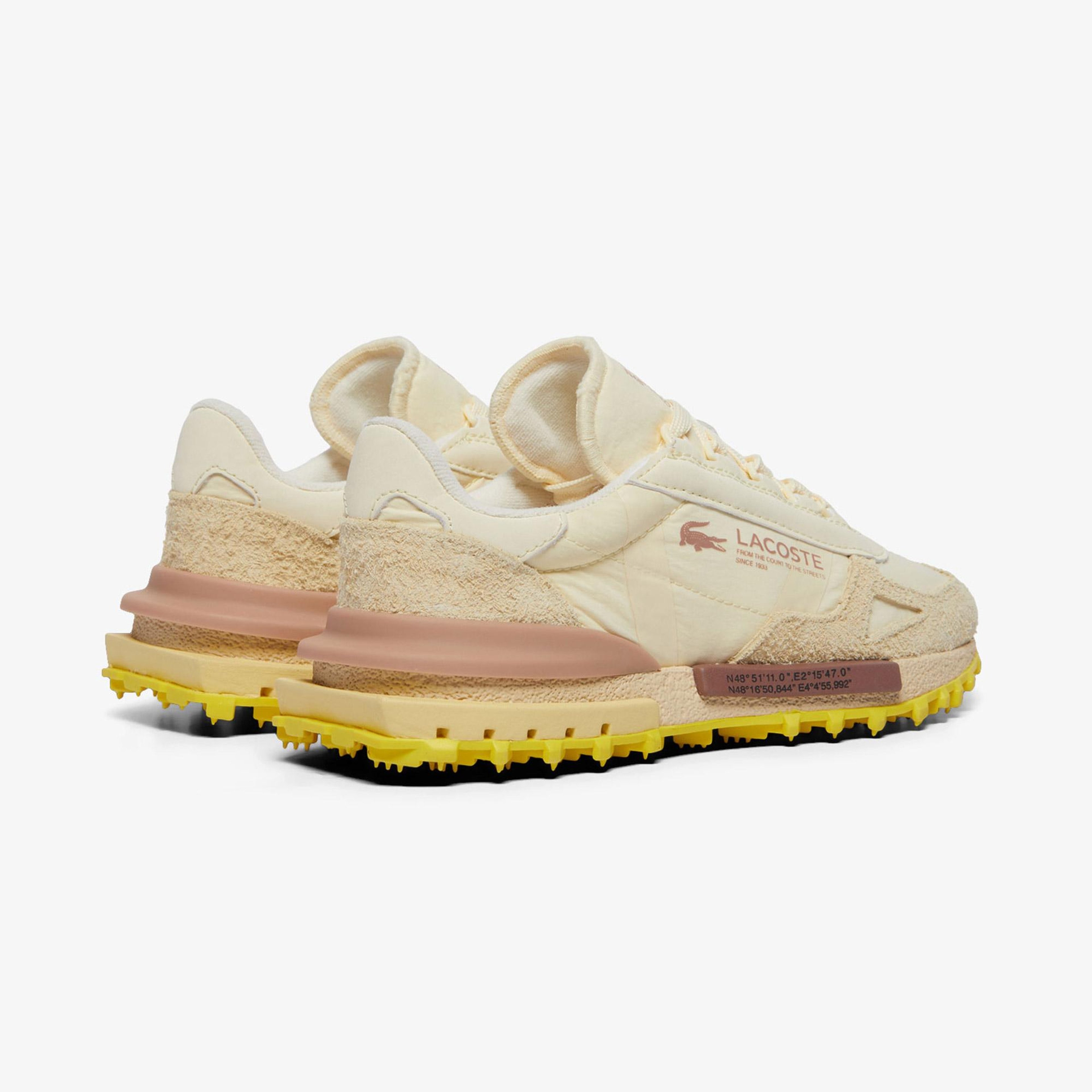 Lacoste Elite Active Kadın Bej Sneaker
