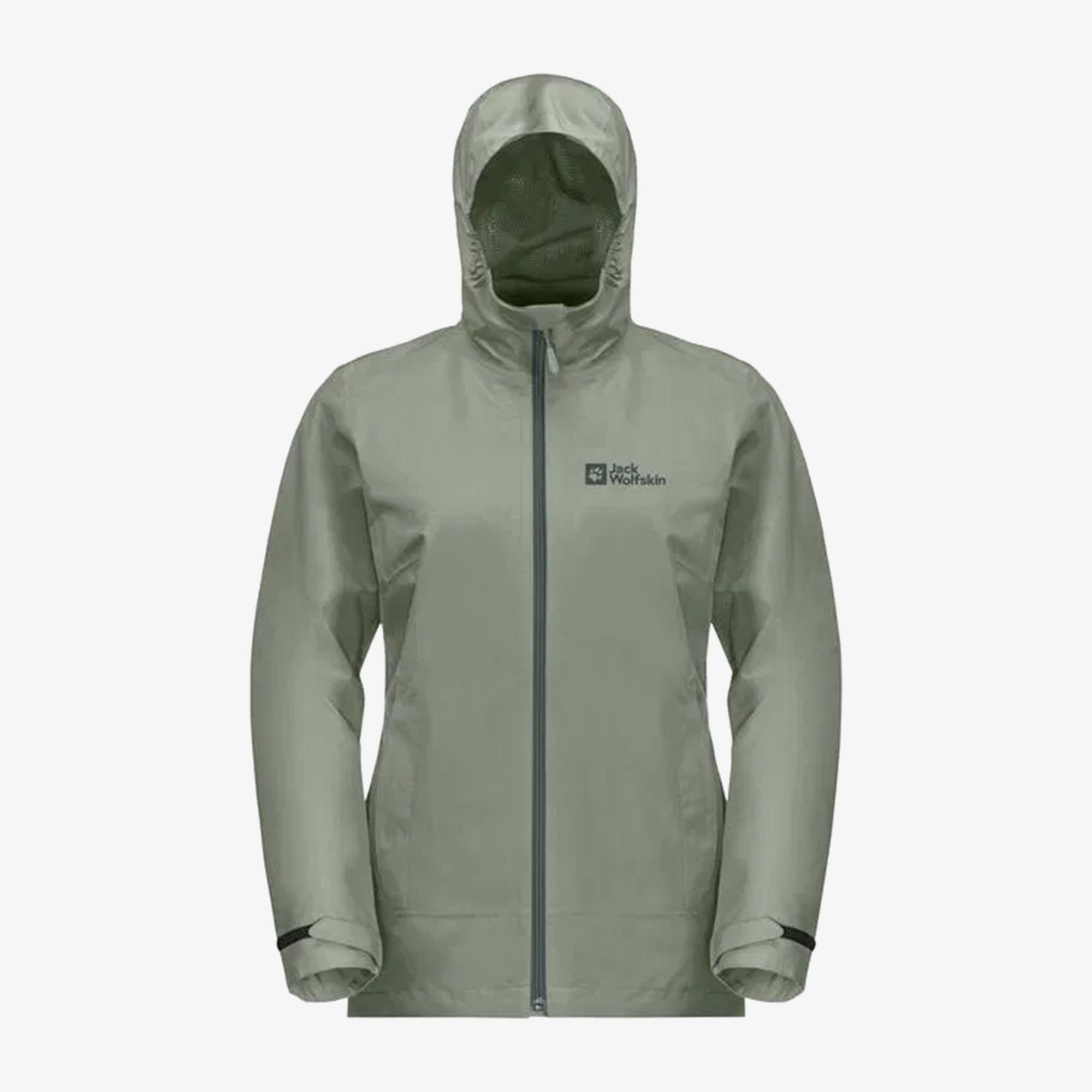 Jack Wolfskin Moonrise 3-in-1 Yeşil Kadın Ceket