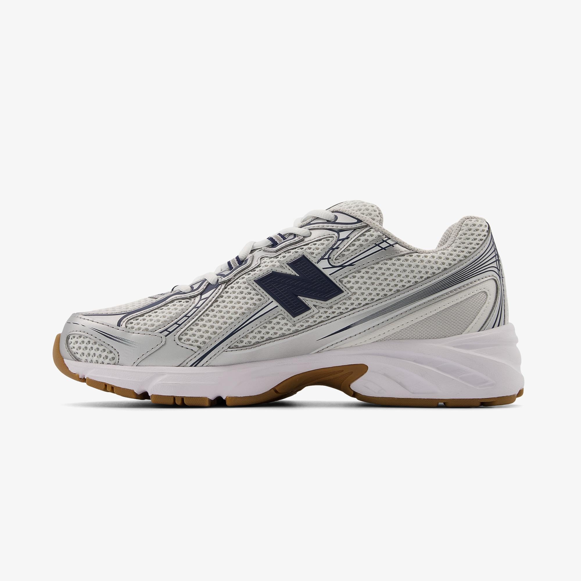 New Balance 740 Lifestyle Unisex Gri/Siyah Spor Ayakkabı