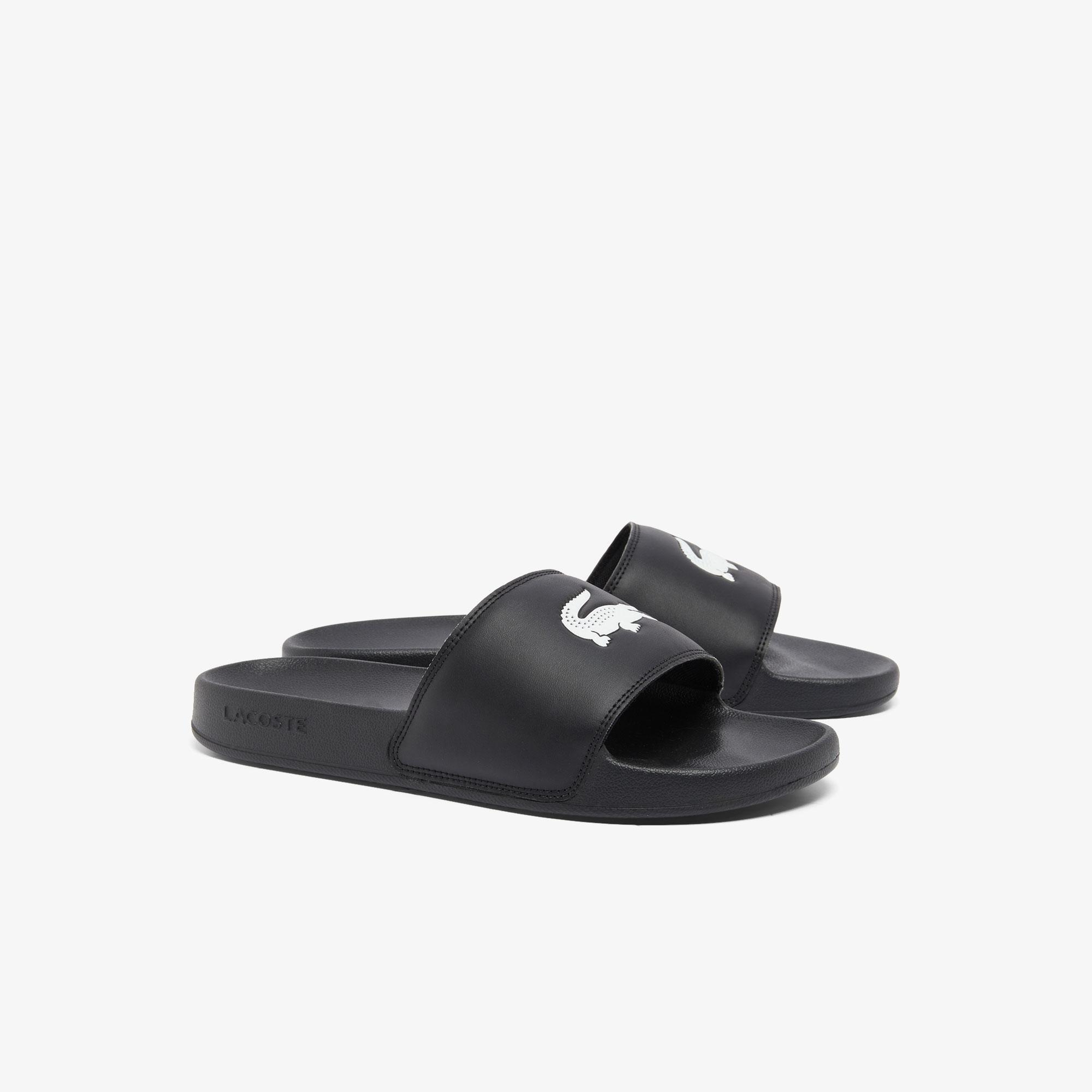 Serve Slide Erkek Siyah Terlik