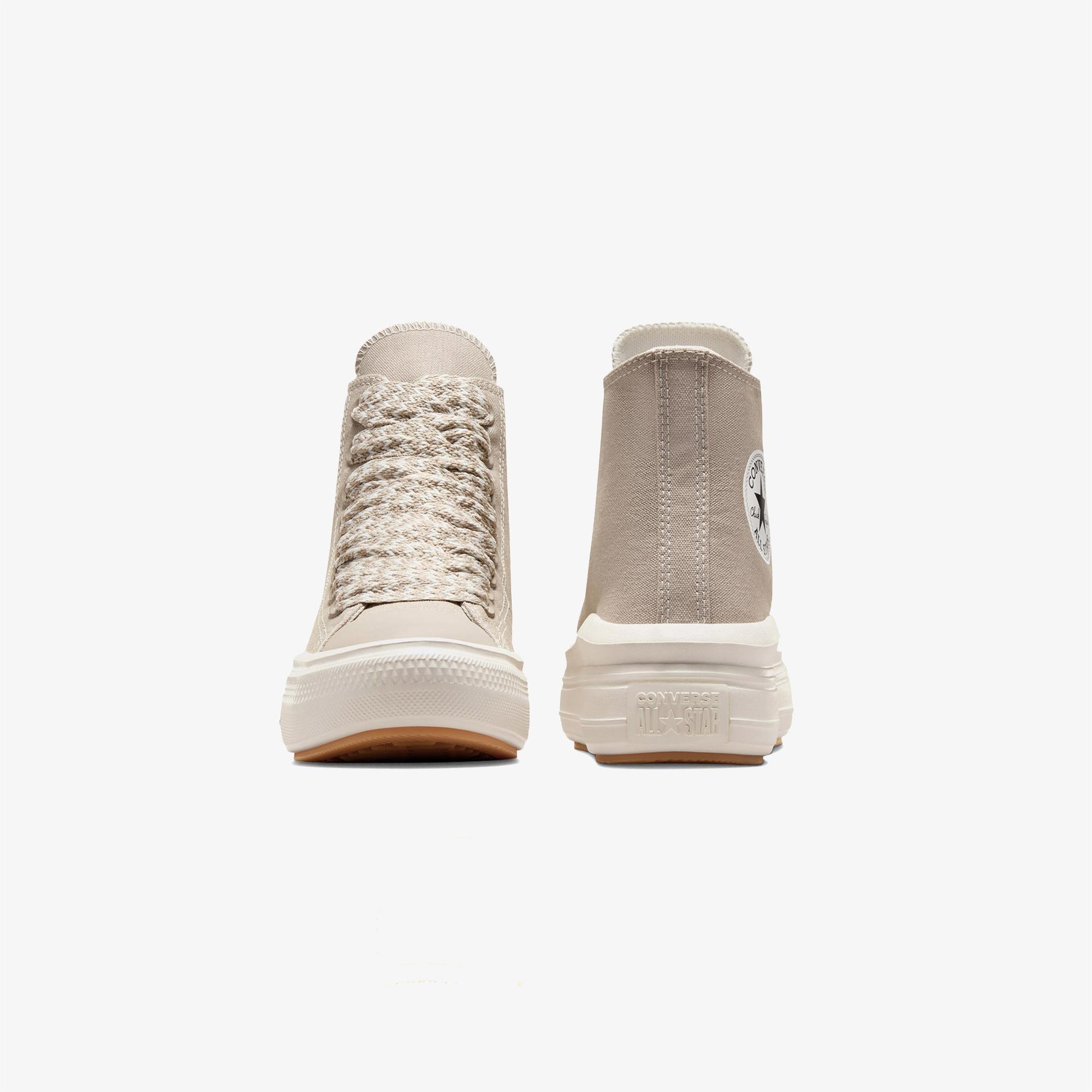 Converse Chuck Taylor All Star Move Platform Unisex Bej Sneaker