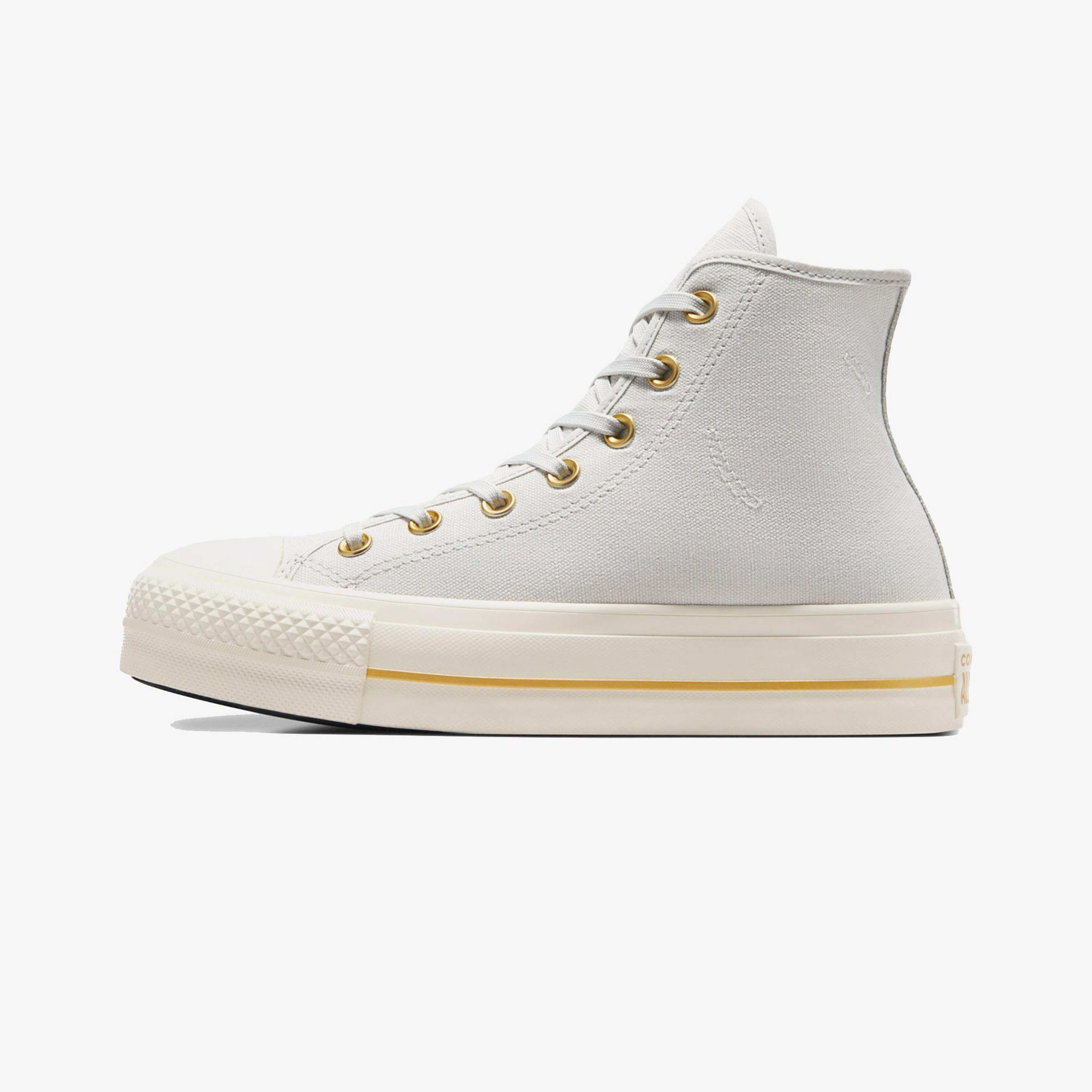 Converse Chuck Taylor All Star Lift Kadın Gri Platform Sneaker