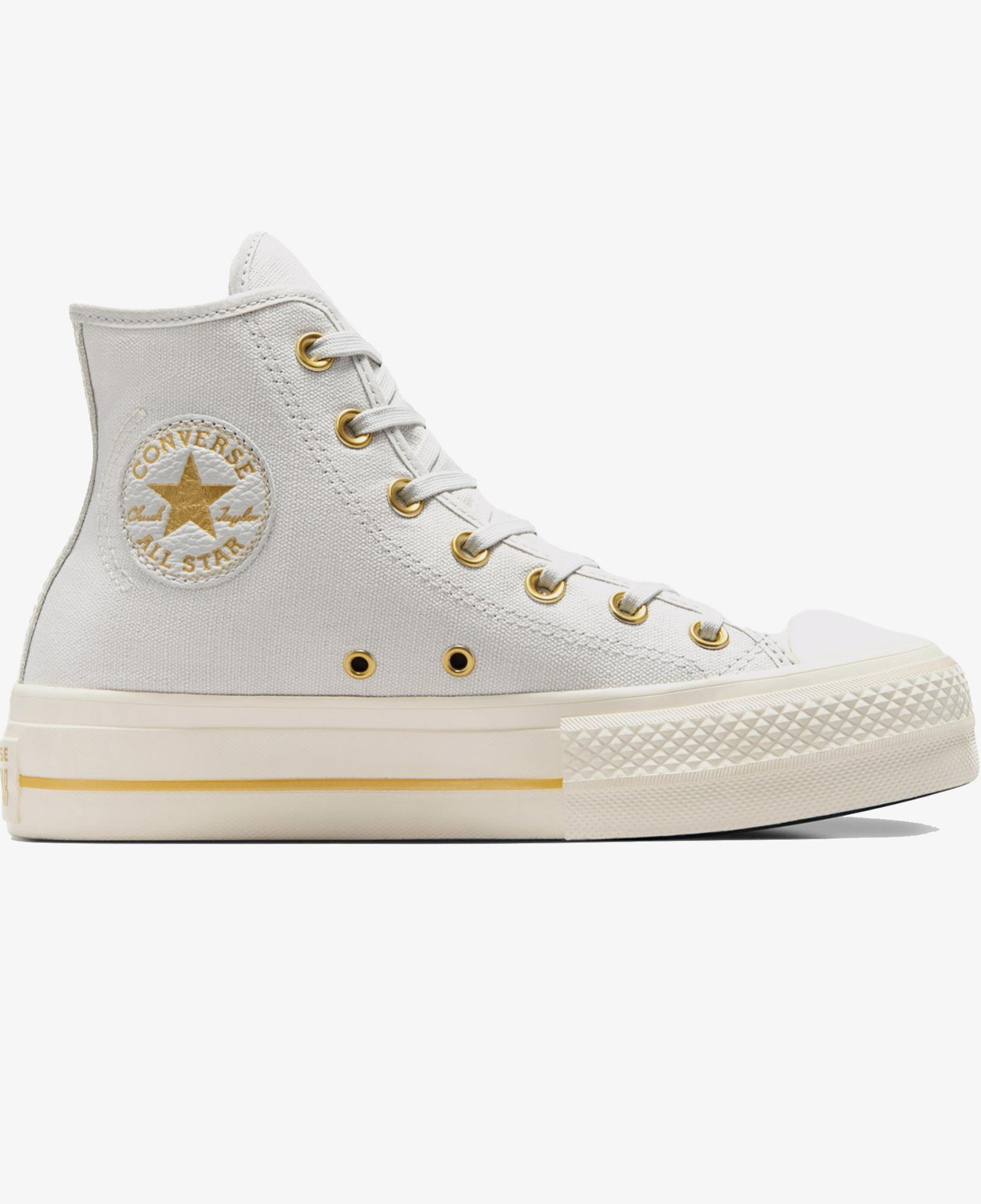 Converse Chuck Taylor All Star Lift Kadın Gri Platform Sneaker