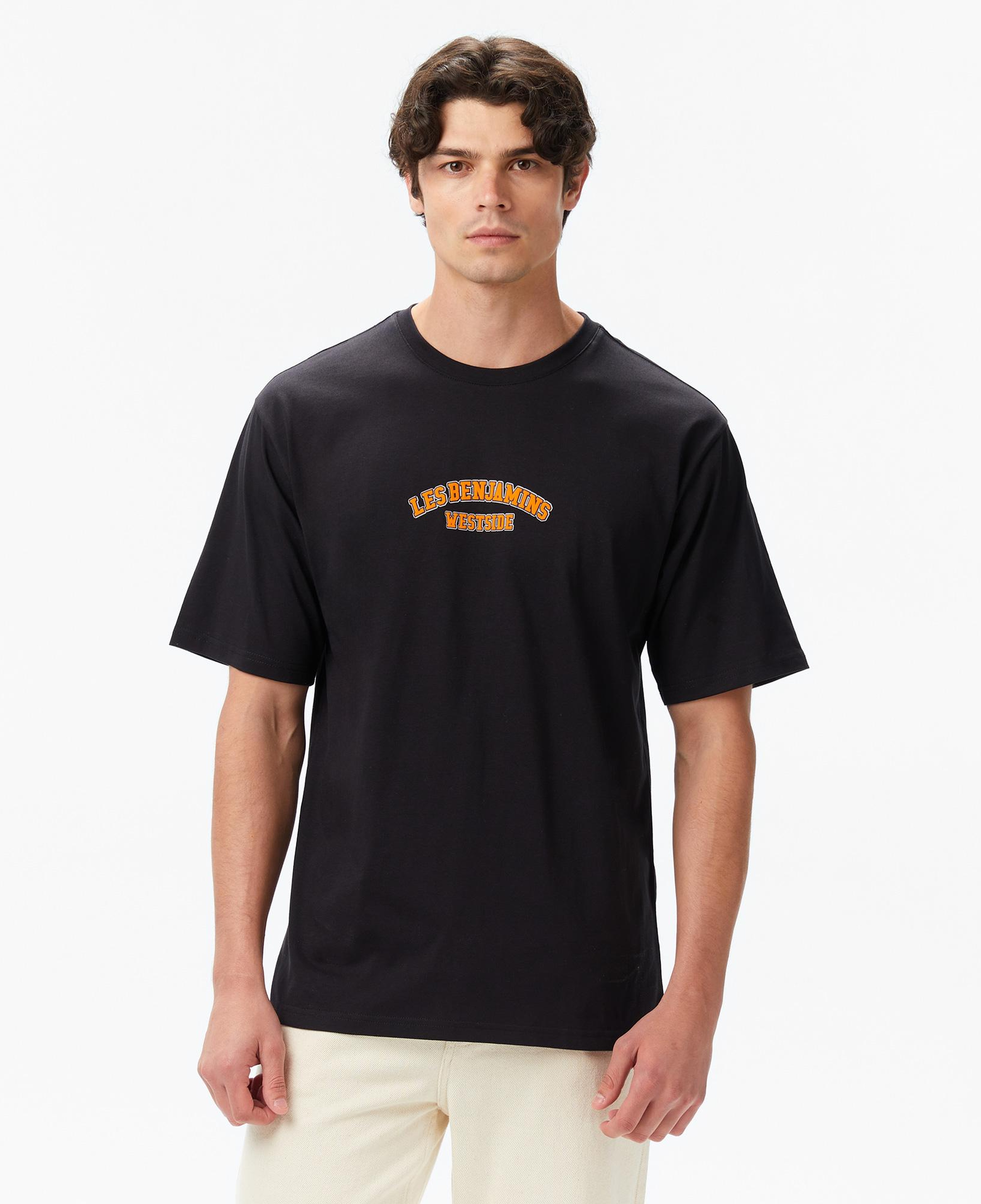 Les Benjamins Erkek Siyah T-Shirt