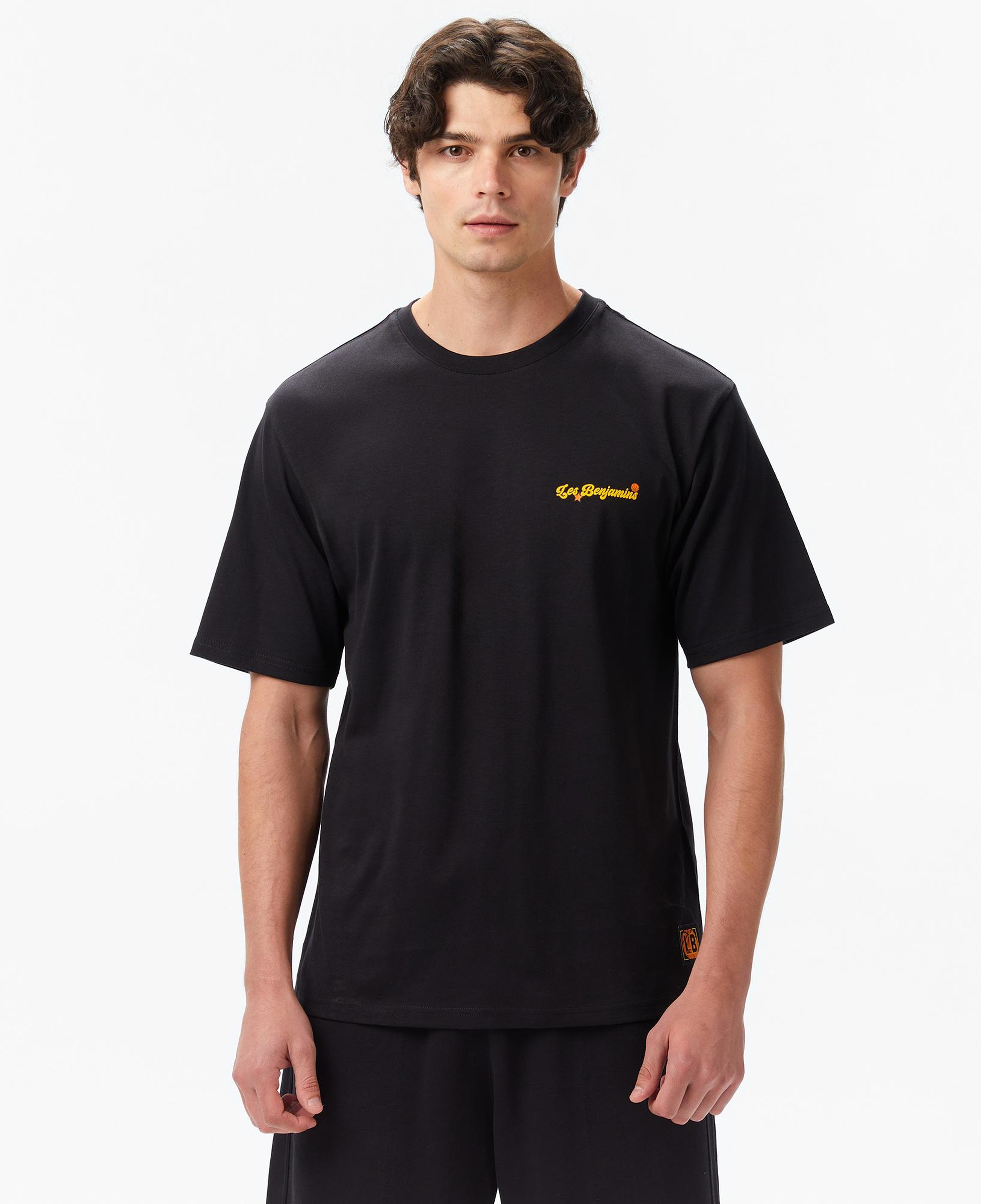 Les Benjamins Erkek Siyah T-Shirt