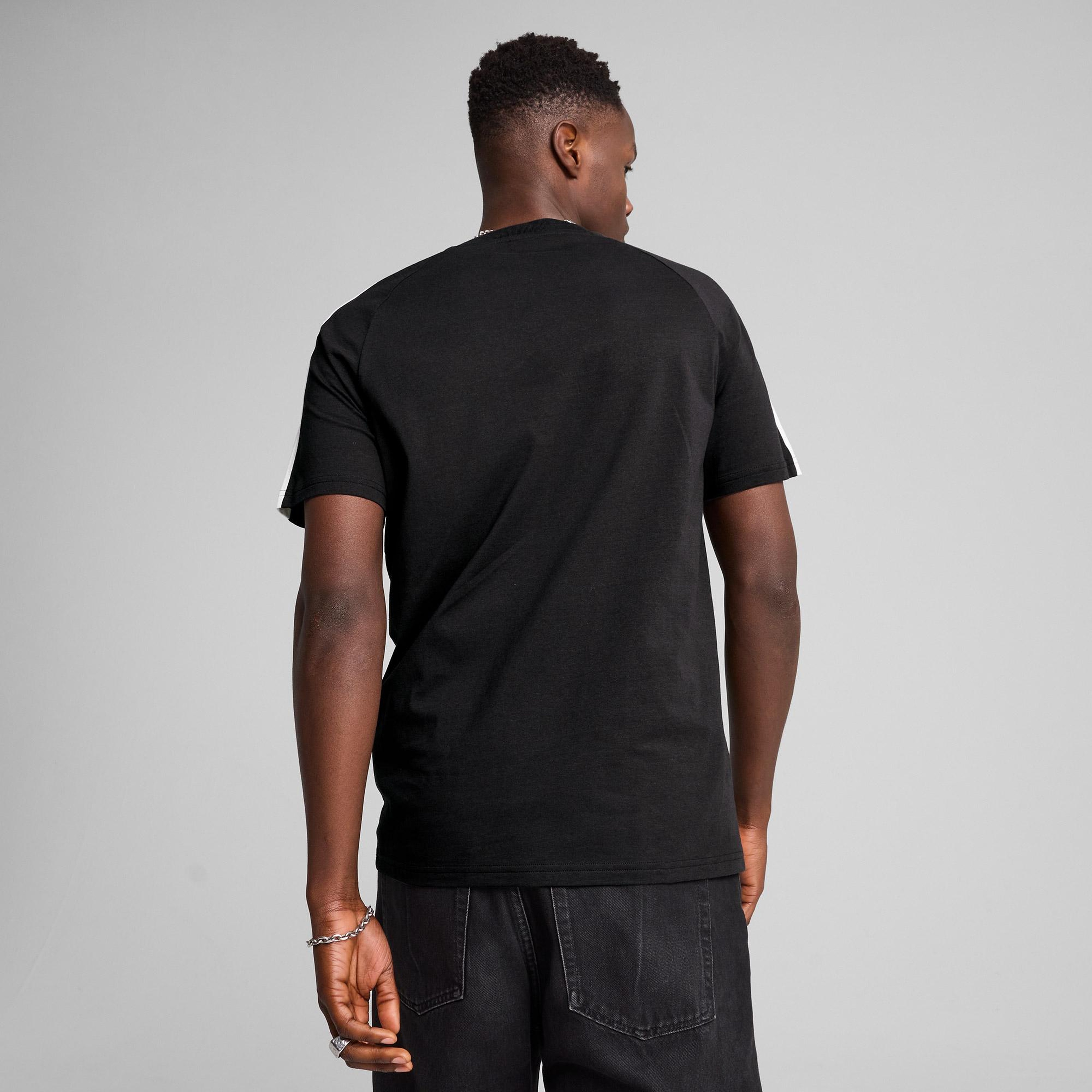 Puma T7 Erkek Siyah T-Shirt