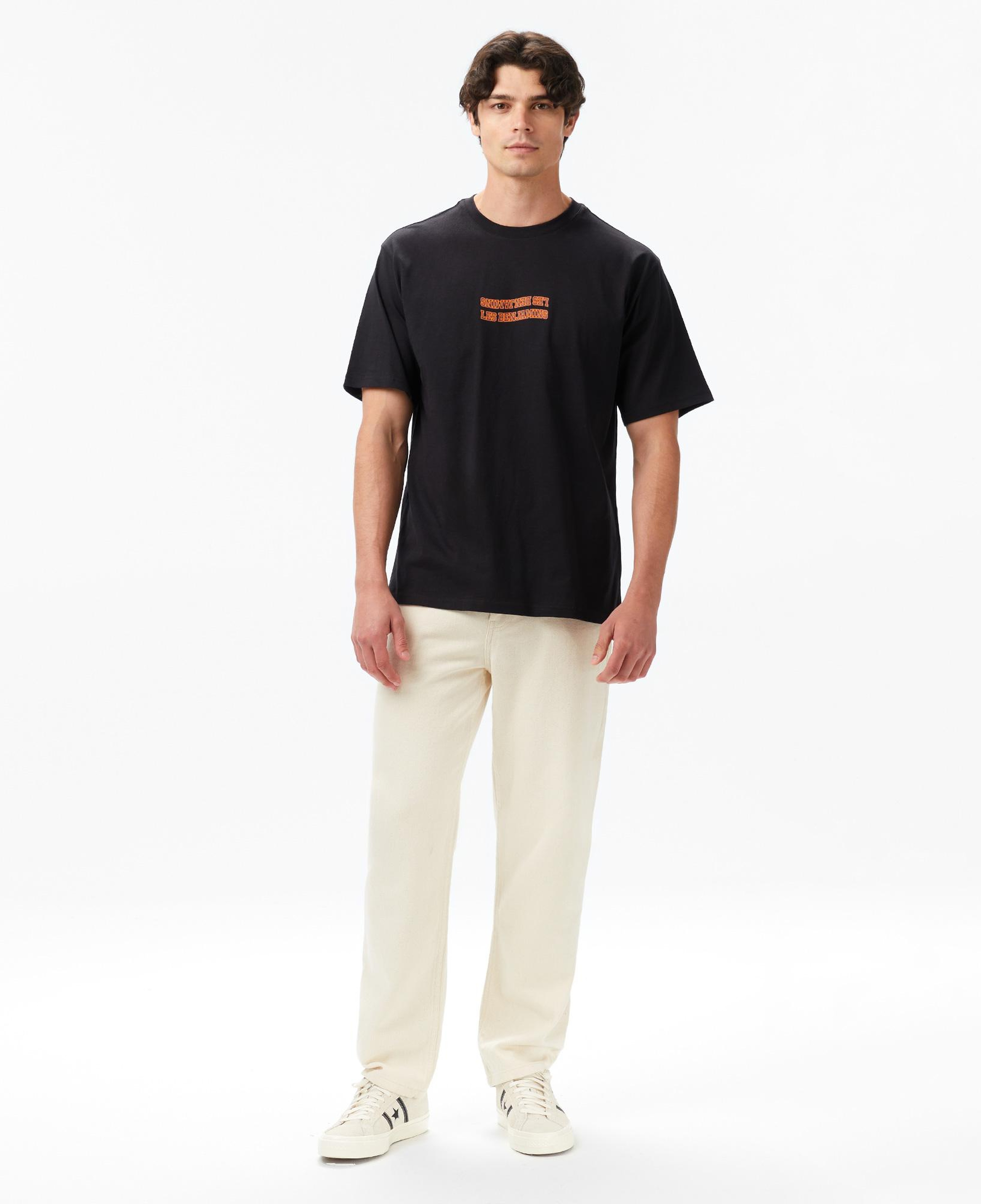 Les Benjamins Erkek Siyah T-Shirt