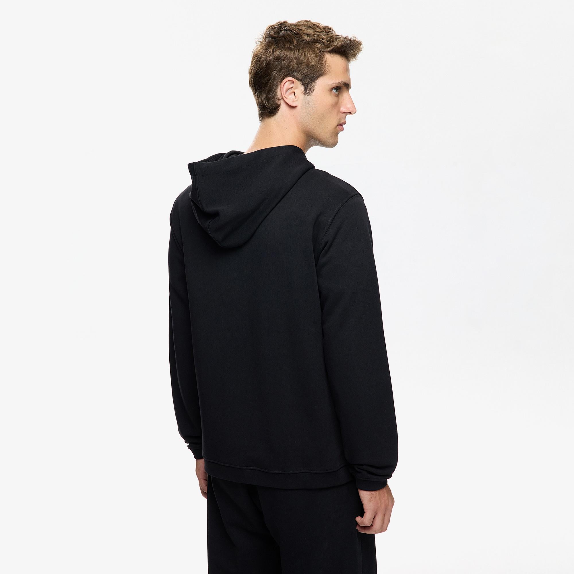 Les Benjamins Erkek Siyah Sweatshirt