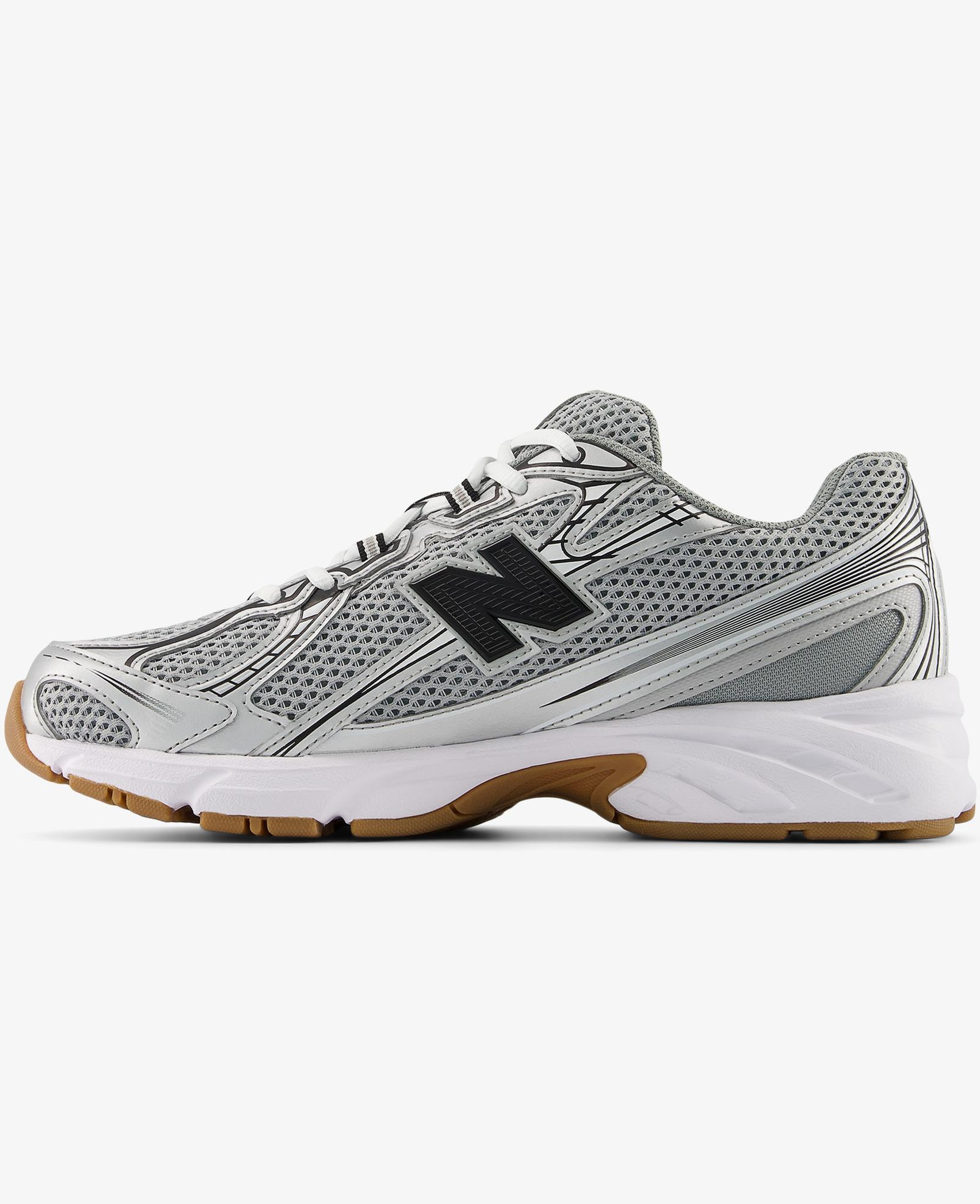 New Balance 740 Lifestyle Unisex Gri Metalik Spor Ayakkabı